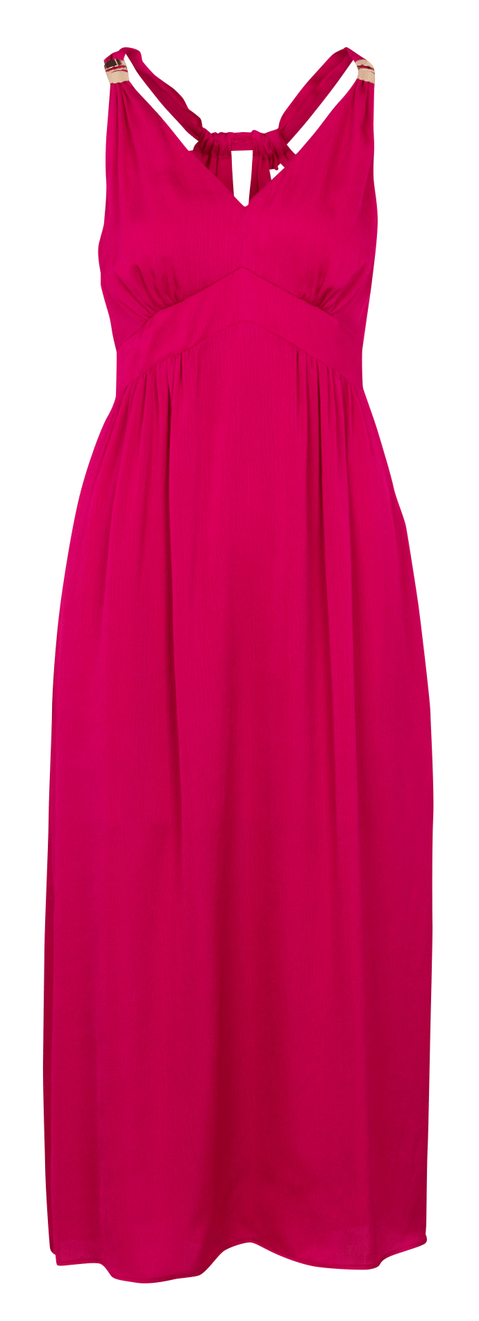 Robe midi col v  MAISON 123 Rose