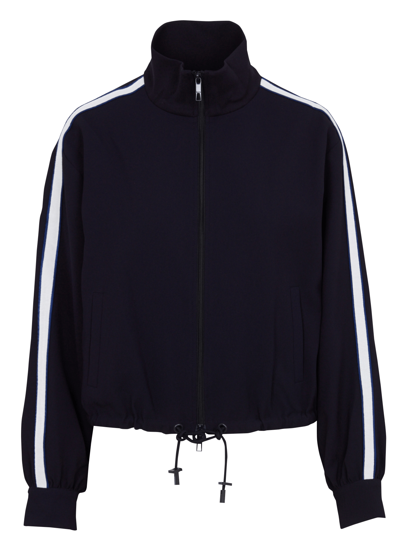 Loose fit high neck zip-up jacket ZAPA Blue