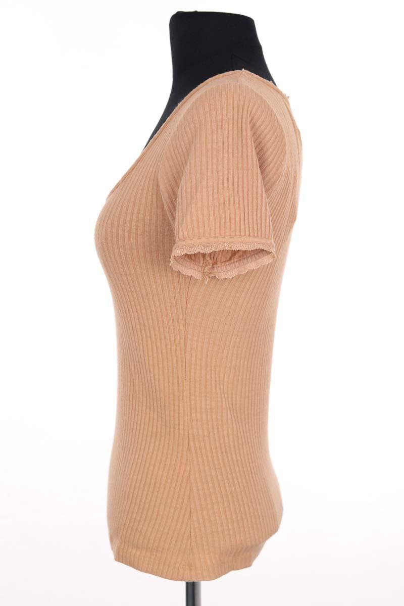 T-shirt ROUJE - Seconde Main Beige