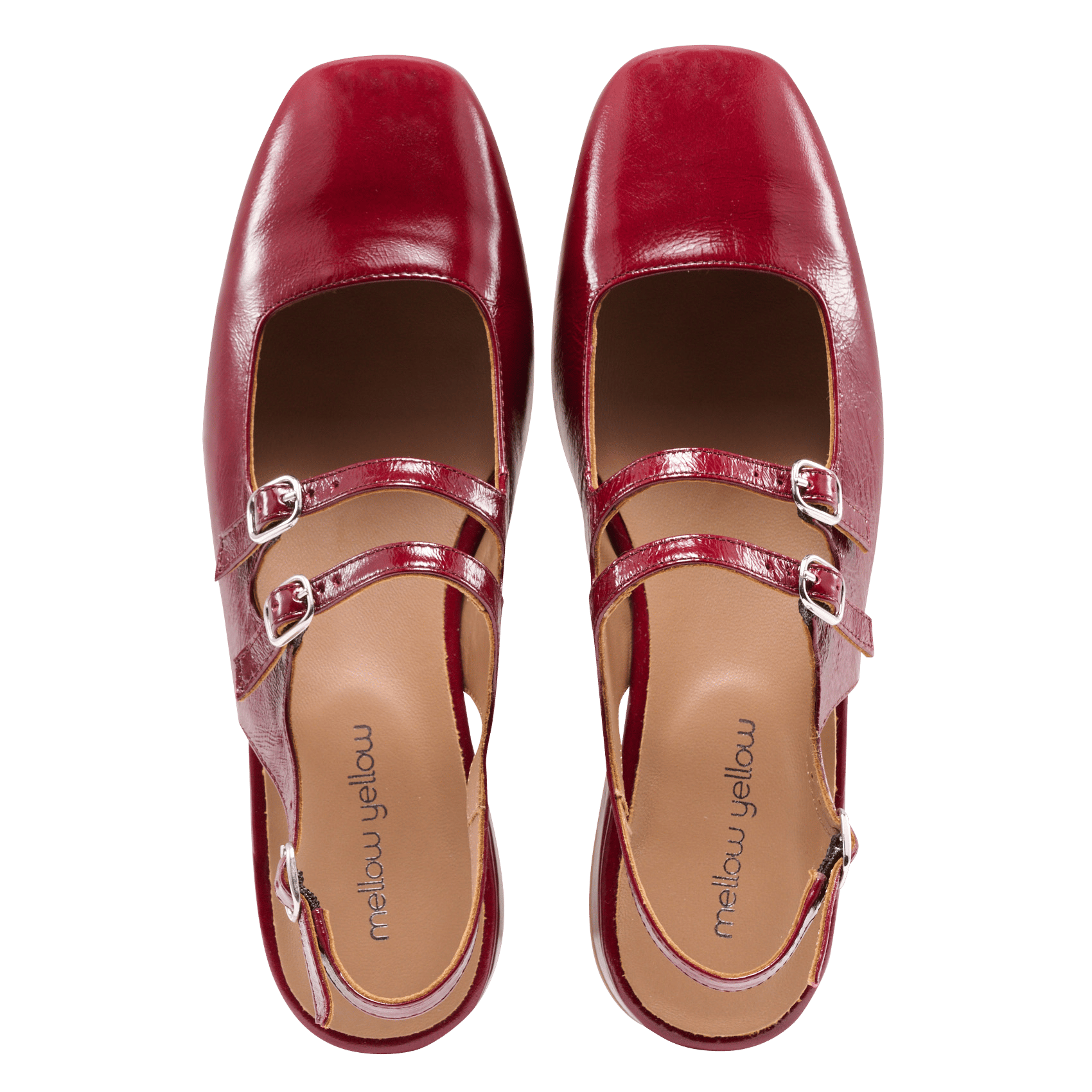 Lakleren Mary Jane-schoenen  | Rood MELLOW YELLOW Dames