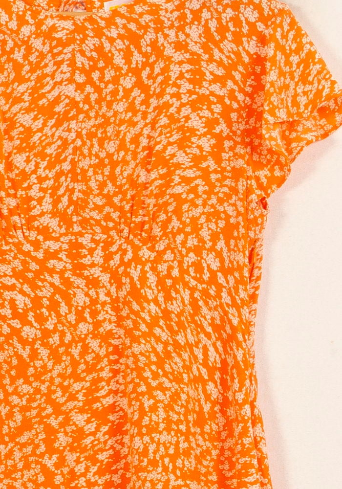 Short & midi dress FROM FUTURE - Seconde Main Orange