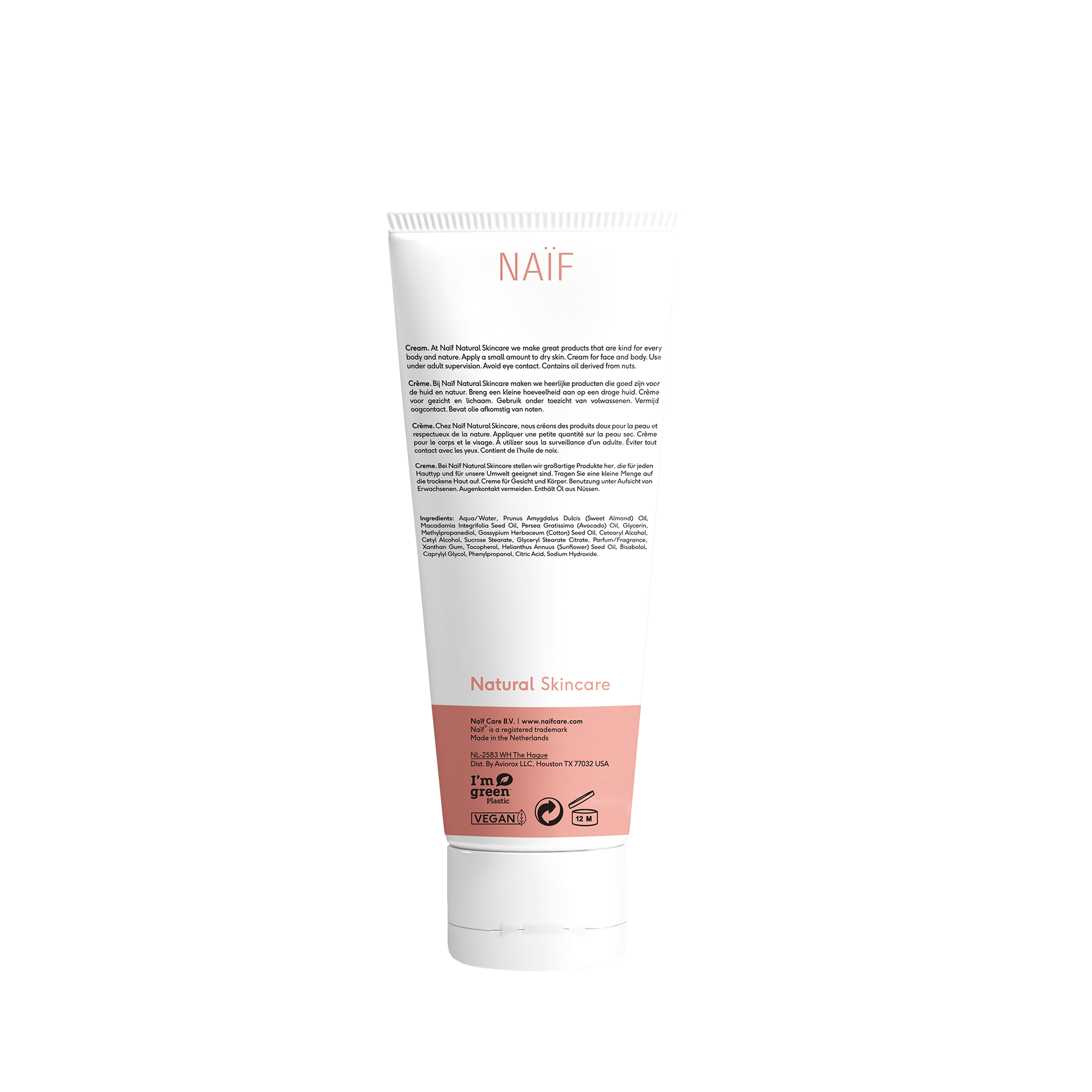 Nurturing Cream NAÏF No color