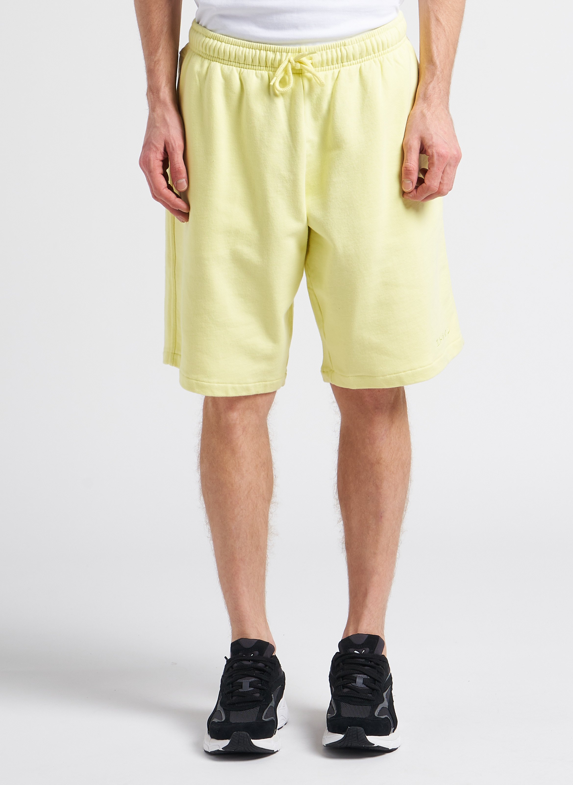 Short en coton molletonné  EDWIN Jaune