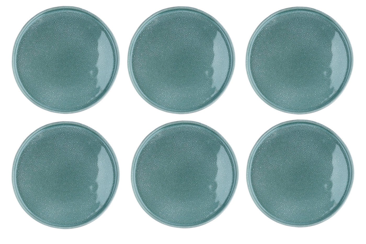 Magma plate ø27 cm - 6 pieces - cobalt BJORN Blue