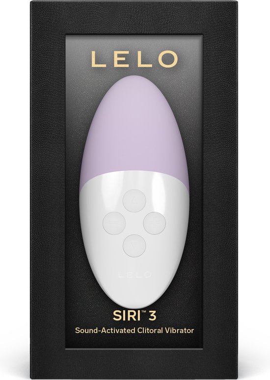 Clitoral stimulator activated by sound, lelo siri 3 LELO Calm lavender