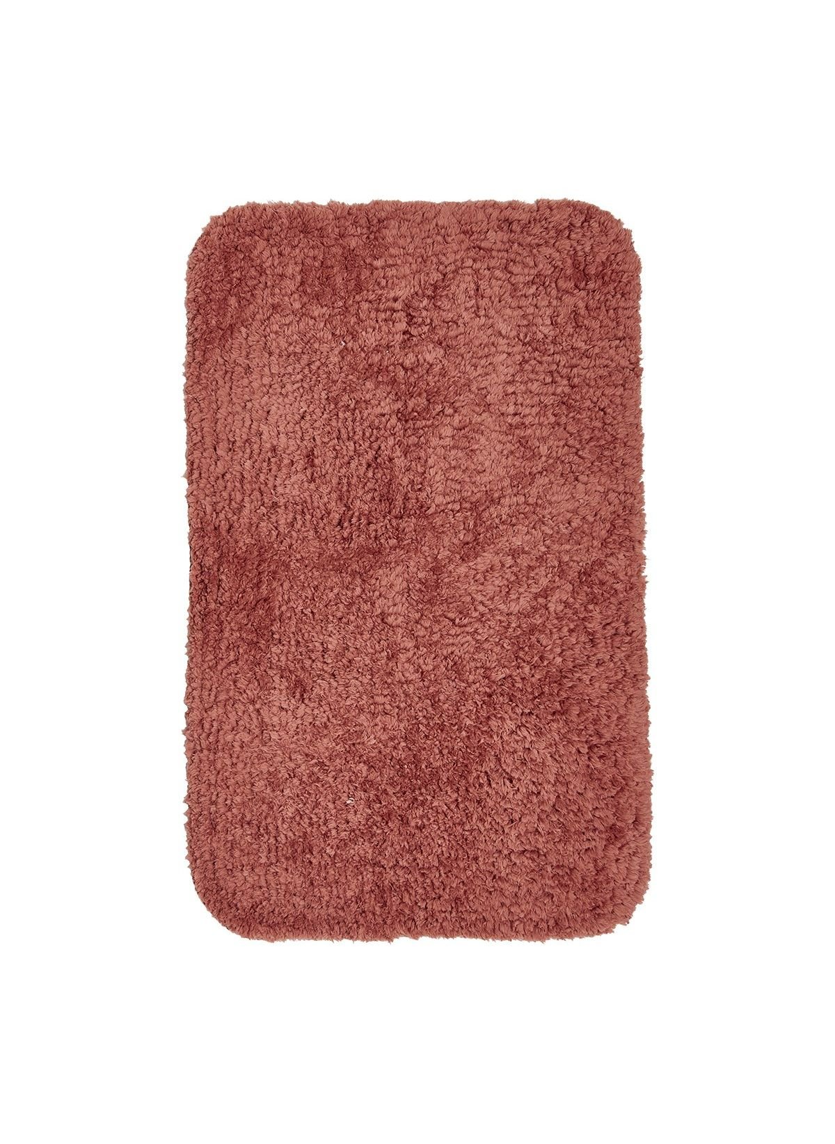 Tufted plain bath mat TODAY LINGE DE MAISON Red