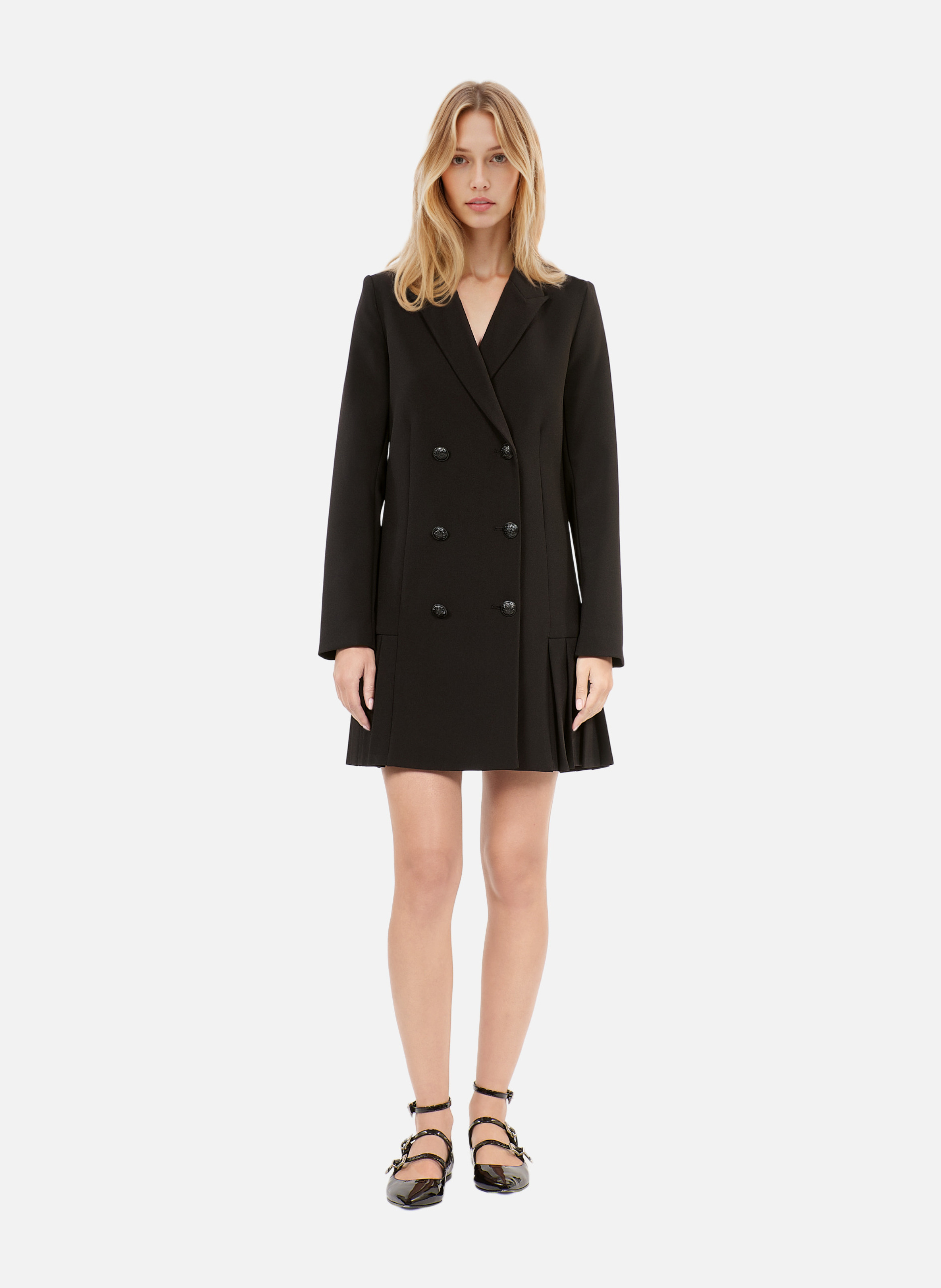 Short tailored dress THE KOOPLES Black