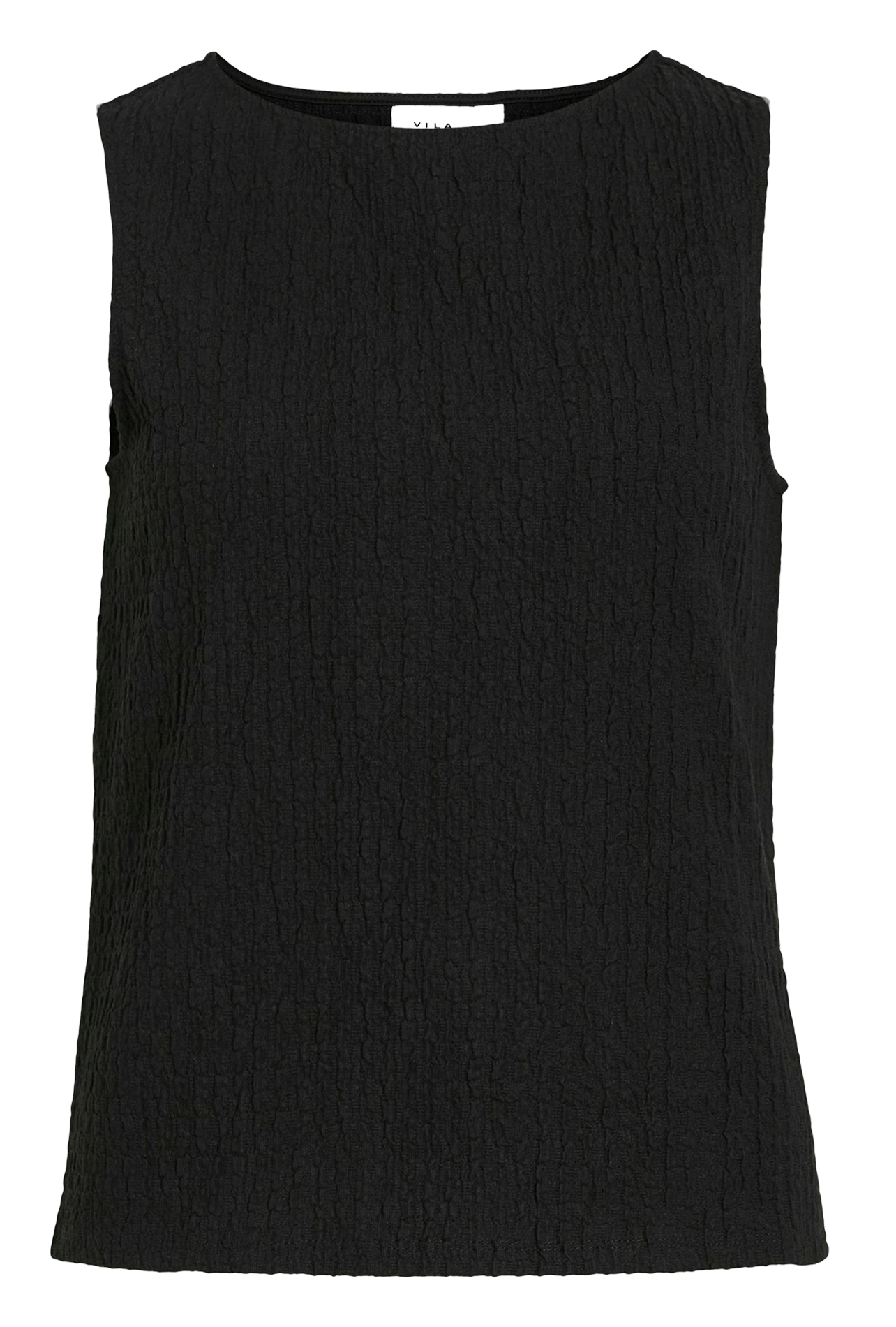 Printed viscose top VILA Black