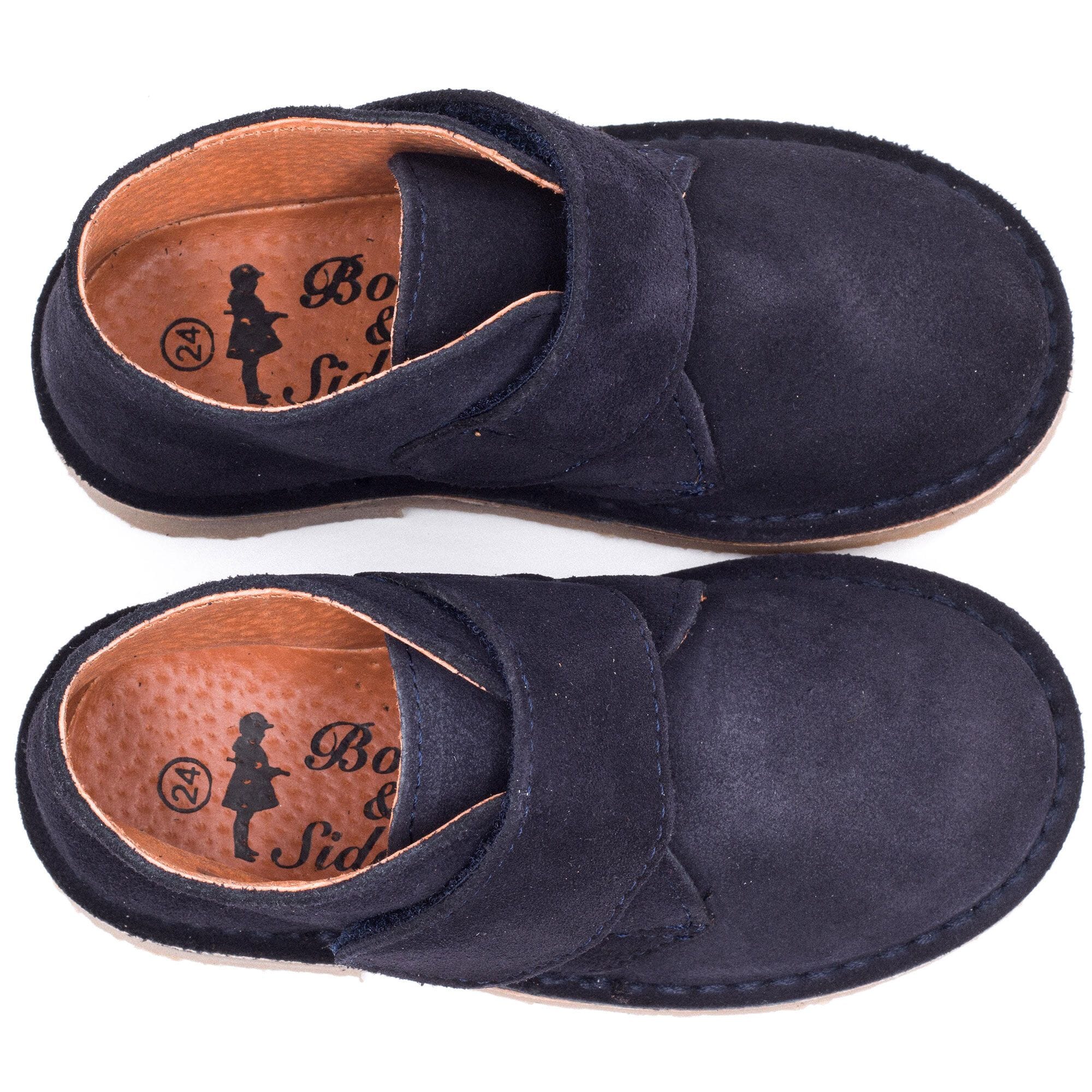 Baby shoes with Velcro closure Boni & Sidonie Blue