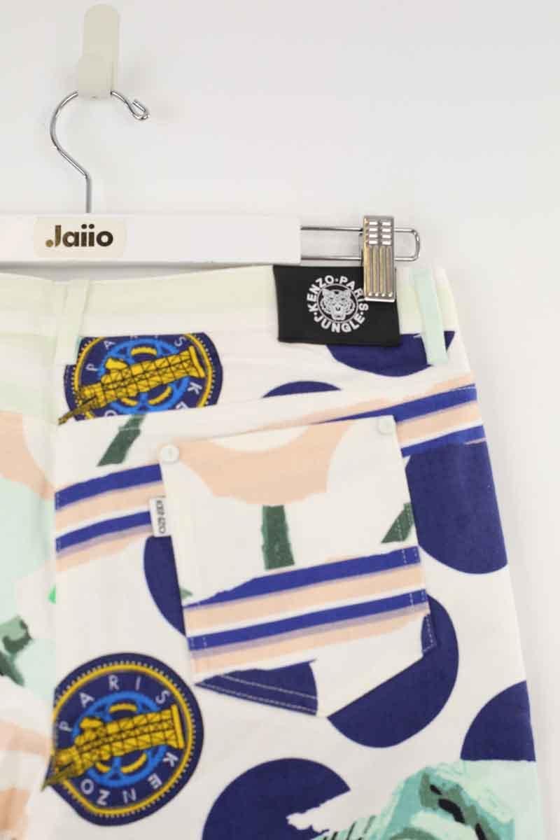 Cotton jeans KENZO - SECONDE MAIN Multicolored