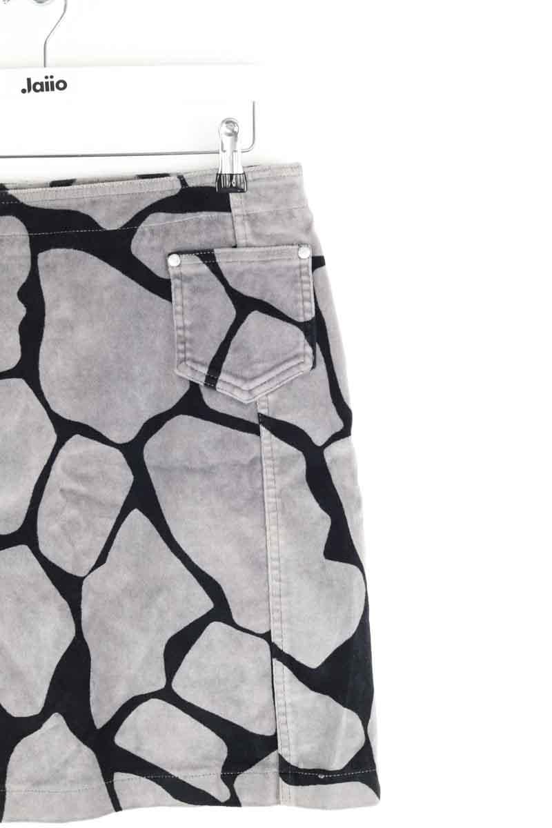 Cotton skirt KENZO - SECONDE MAIN Grey