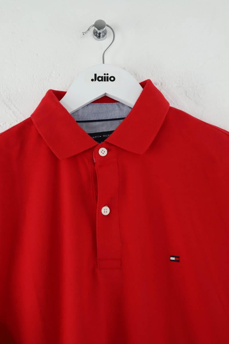 Cotton polo shirt TOMMY HILFIGER - SECONDE MAIN Red