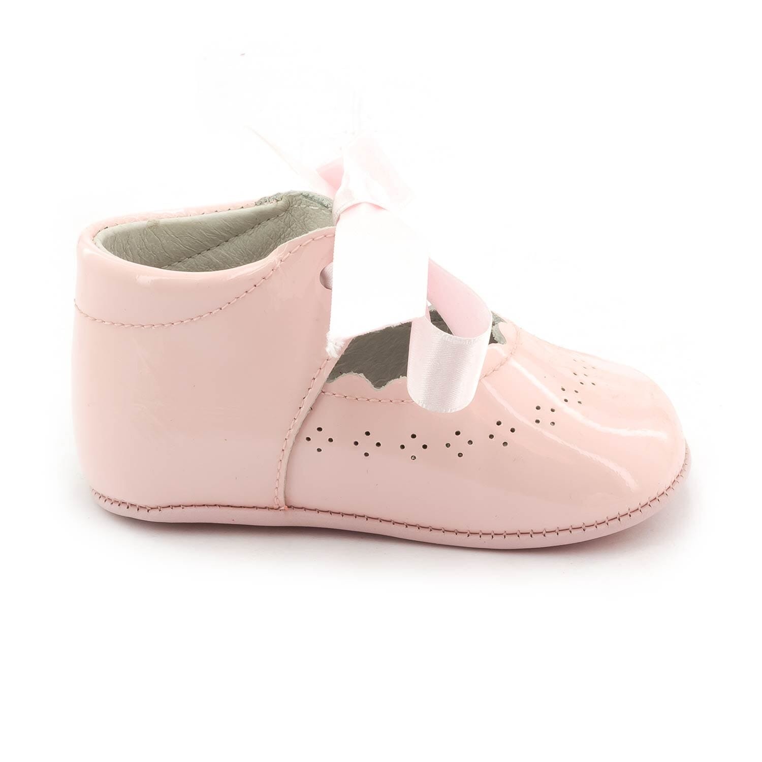 Baby girl leather slipper Boni & Sidonie Pink