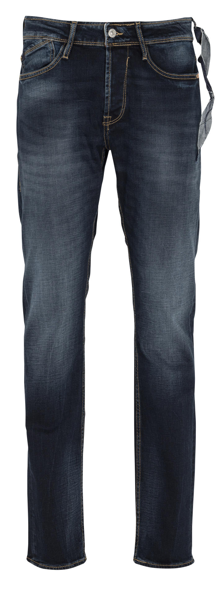 Faded straight jeans LE TEMPS DES CERISES Blue