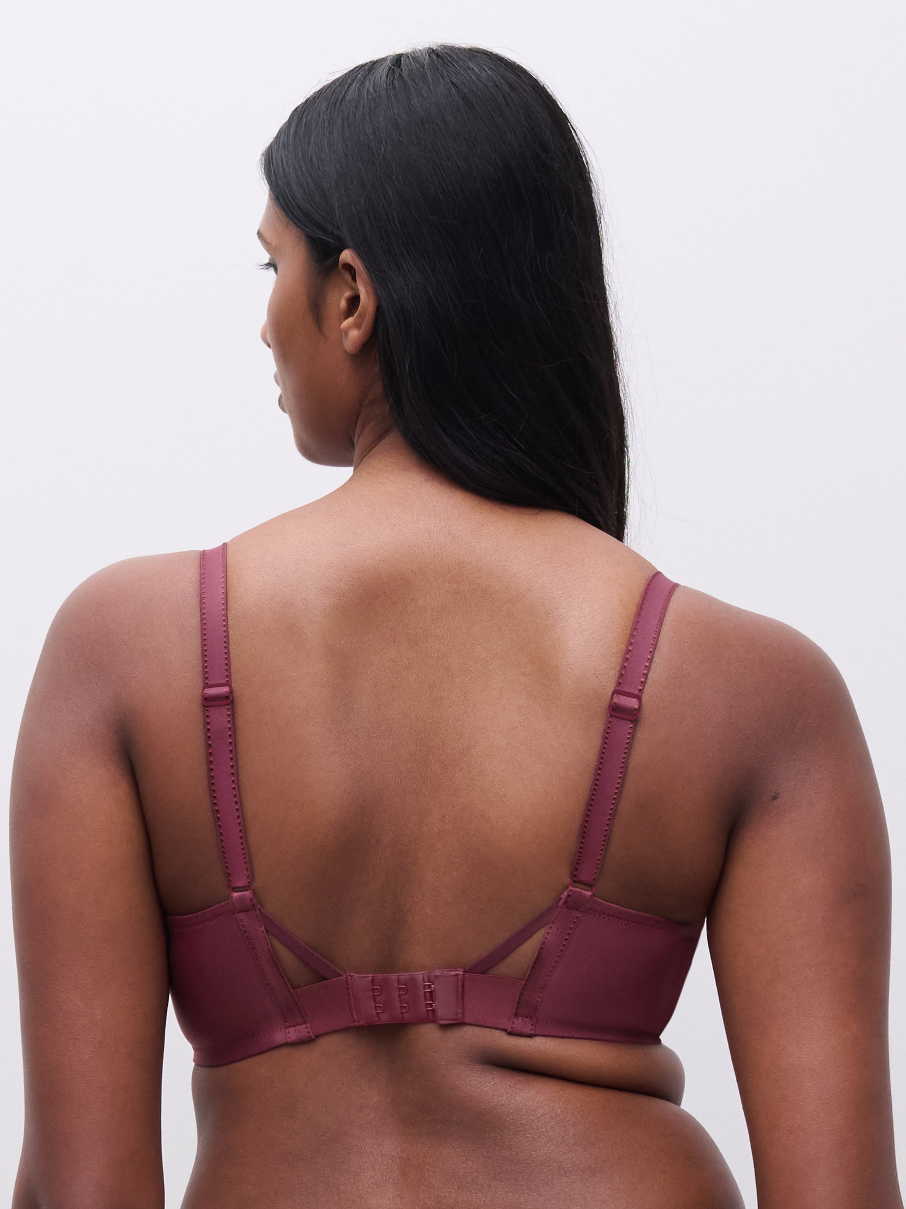 Plunge cup bra CHANTELLE PULP Red