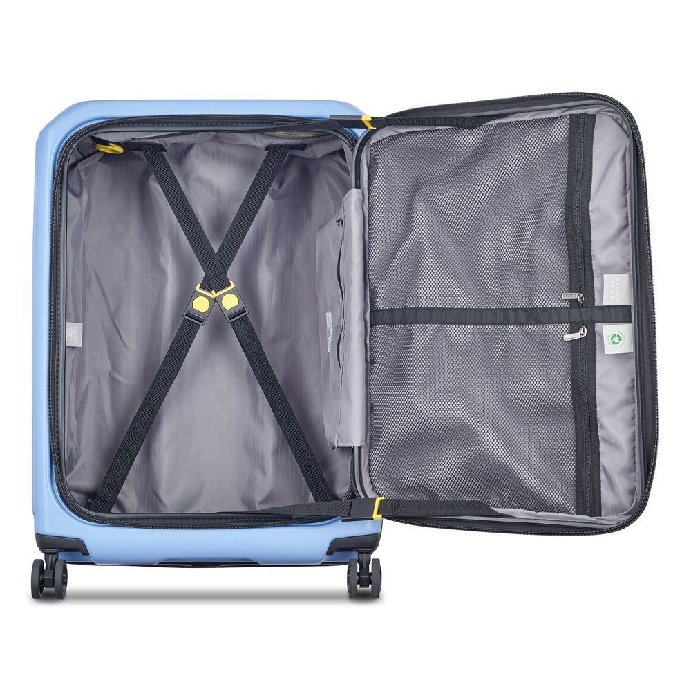 Rigid hold suitcase Blue