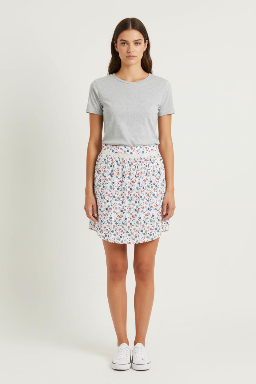 Short & midi skirt COMPTOIR DES COTONNIERS - Seconde main White
