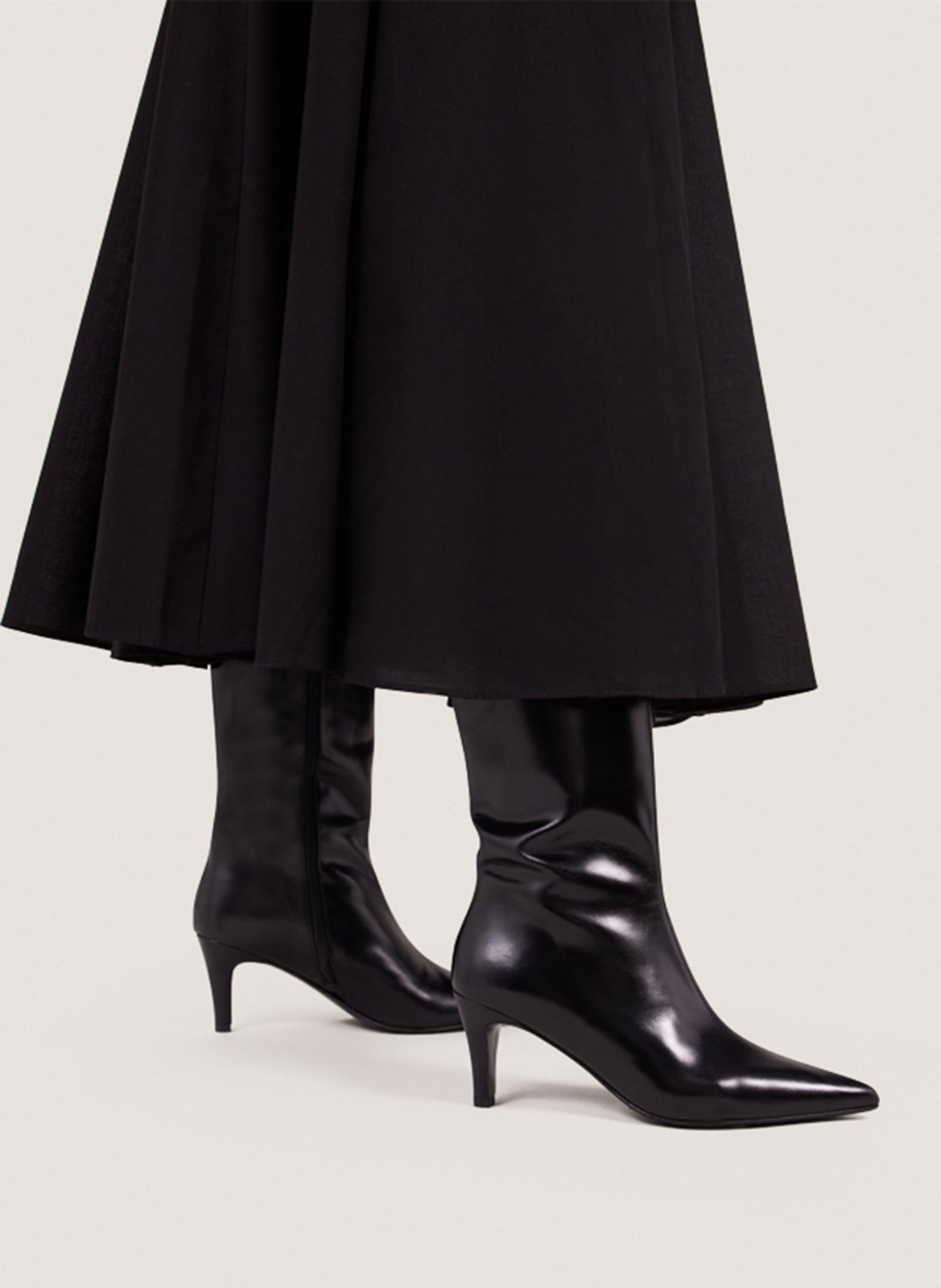 Ary leather boots JONAK Black