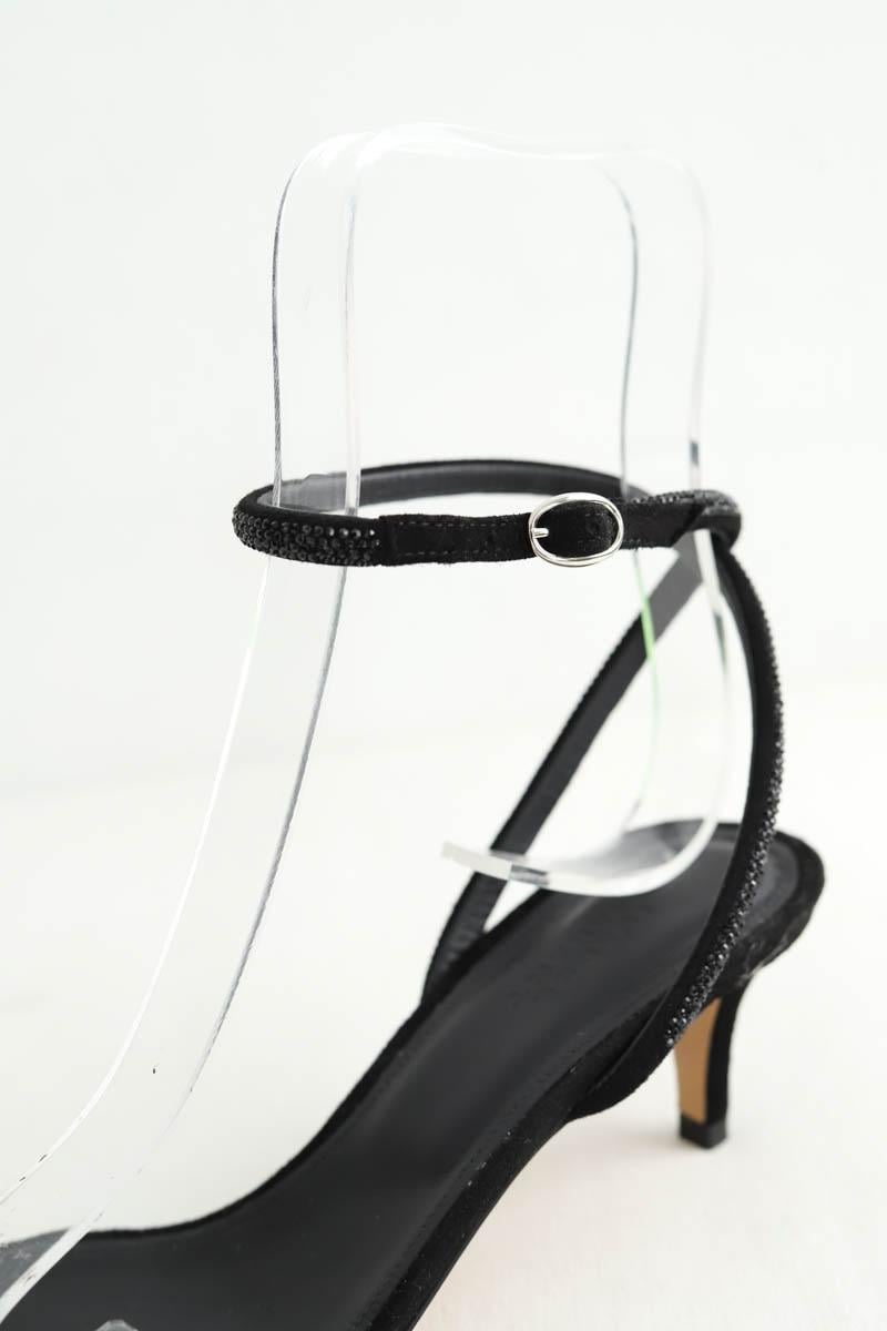 Faux leather sandals ISABEL MARANT - Seconde Main Black