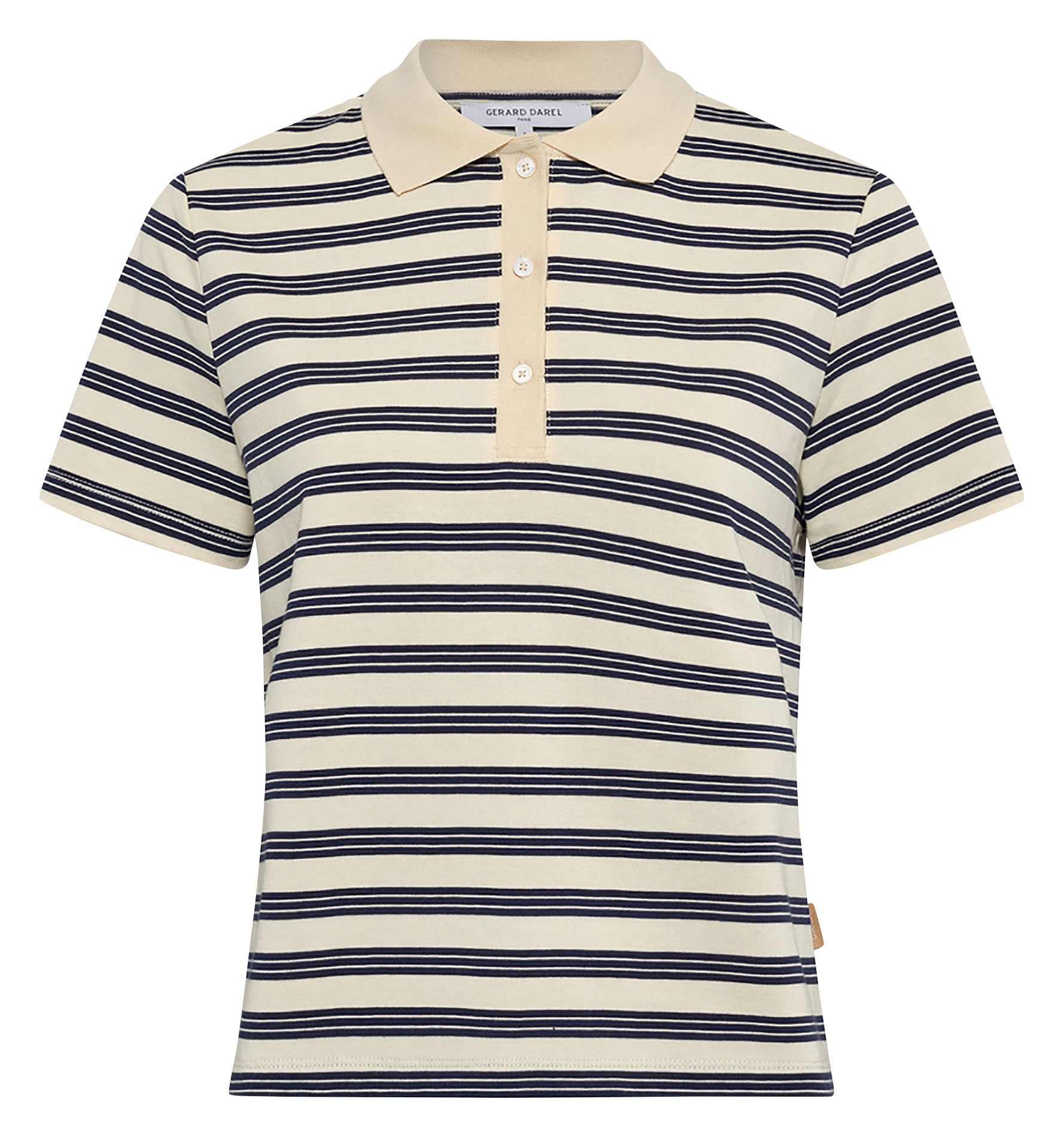 Polo droit en coton GERARD DAREL Bleu