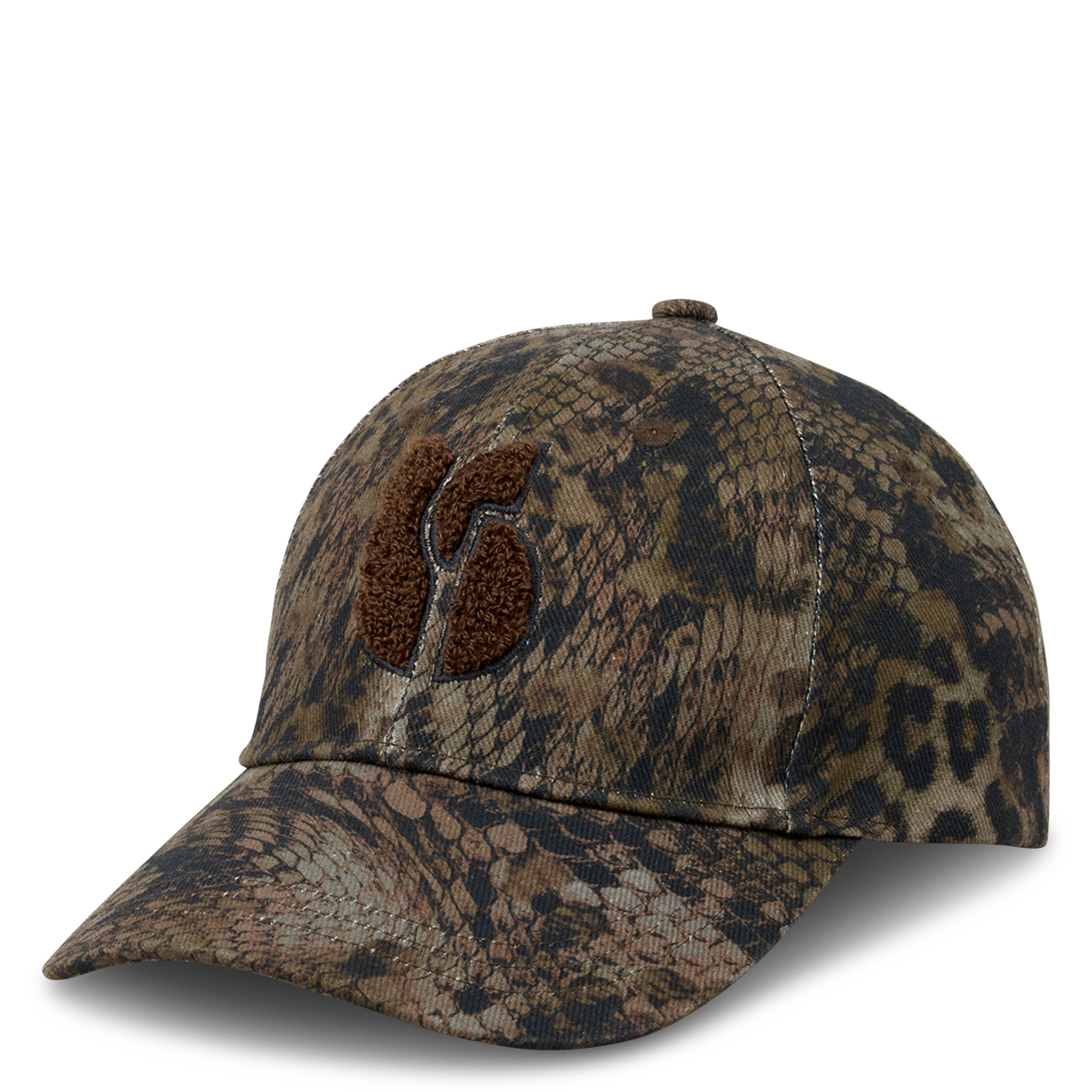 Printed baseball cap BA&SH Khaki