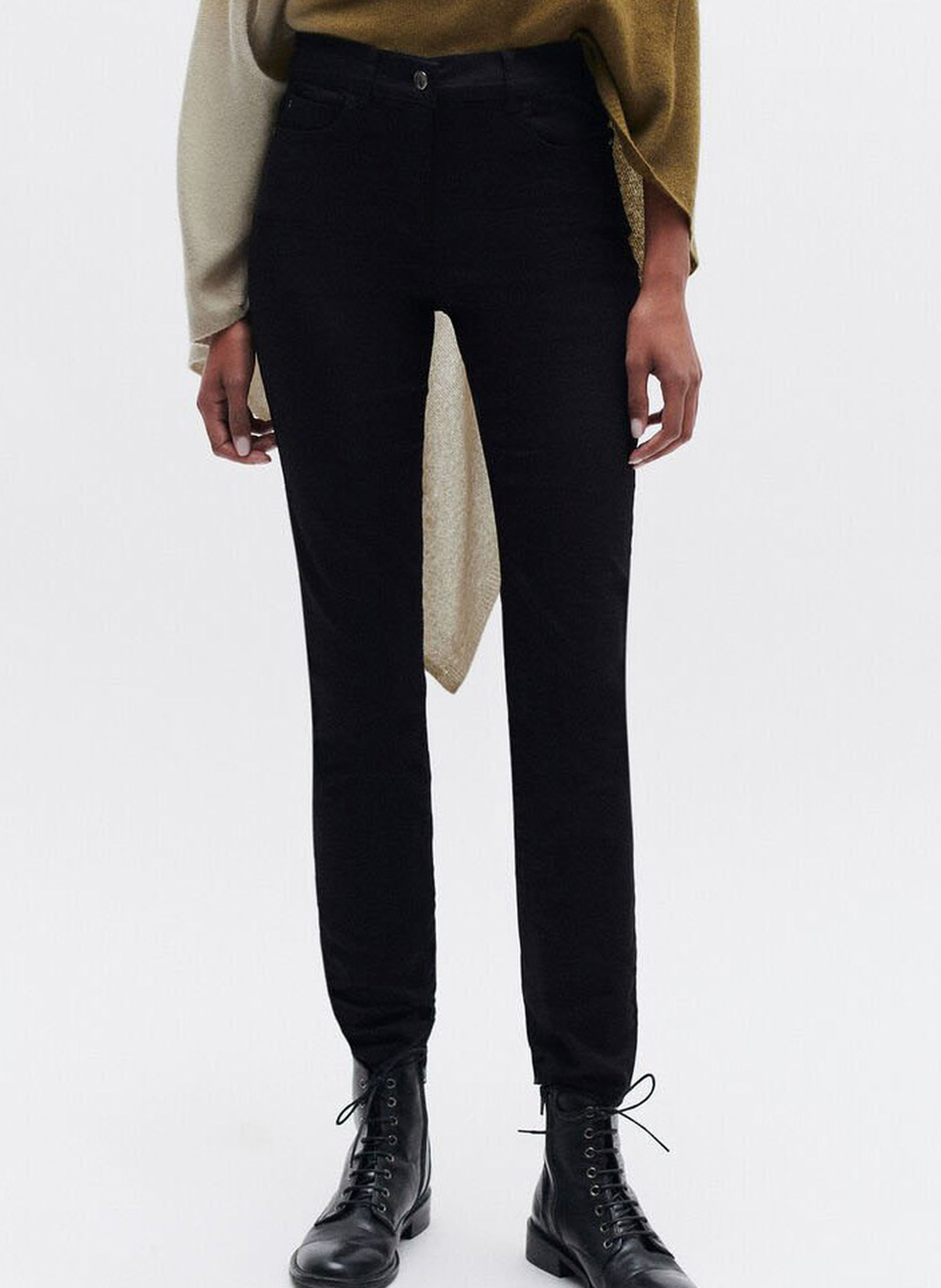 Jean slim taille mi-haute CAROLL Noir