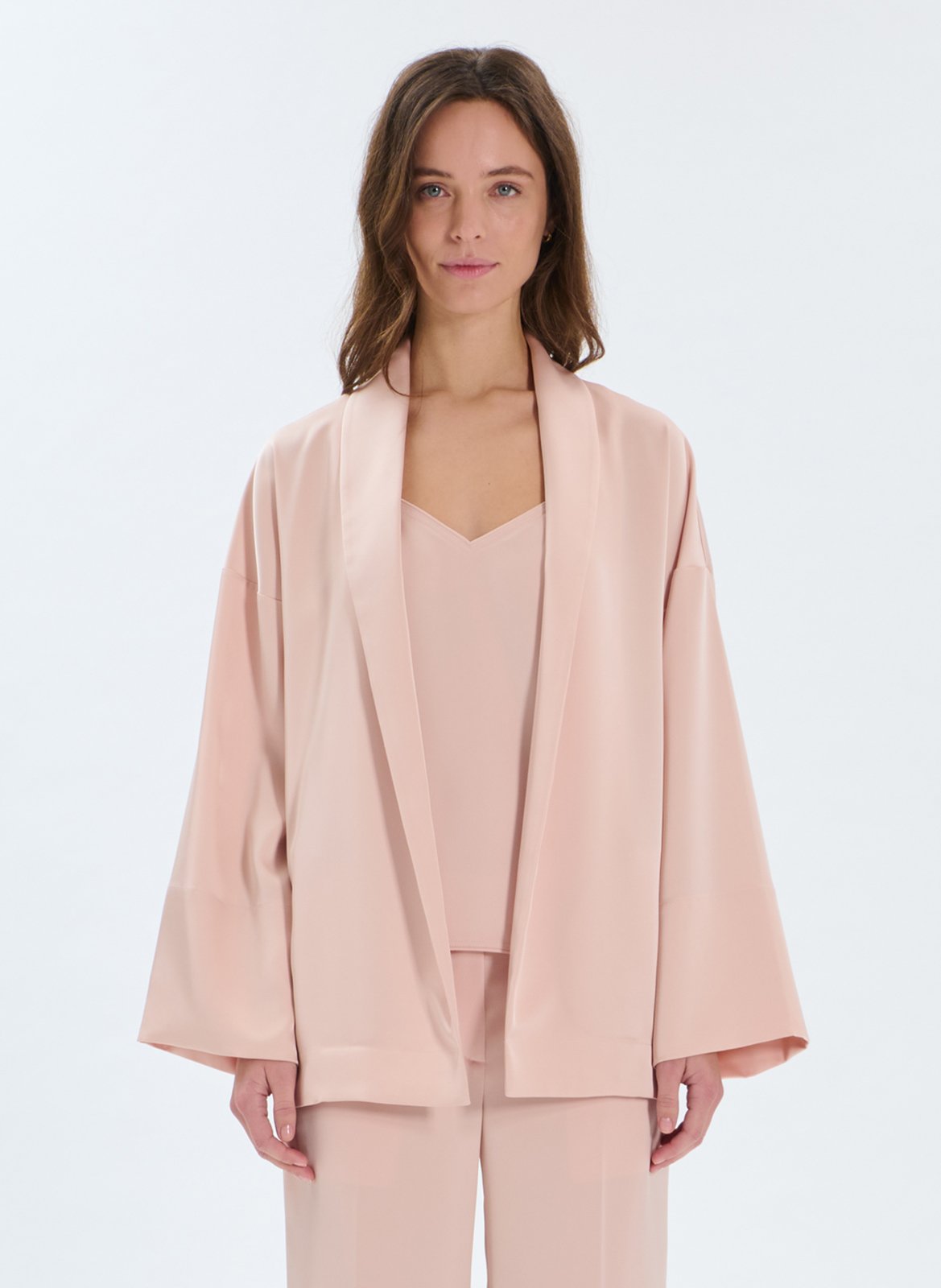 Kimono met sjaalkraag ZAPA