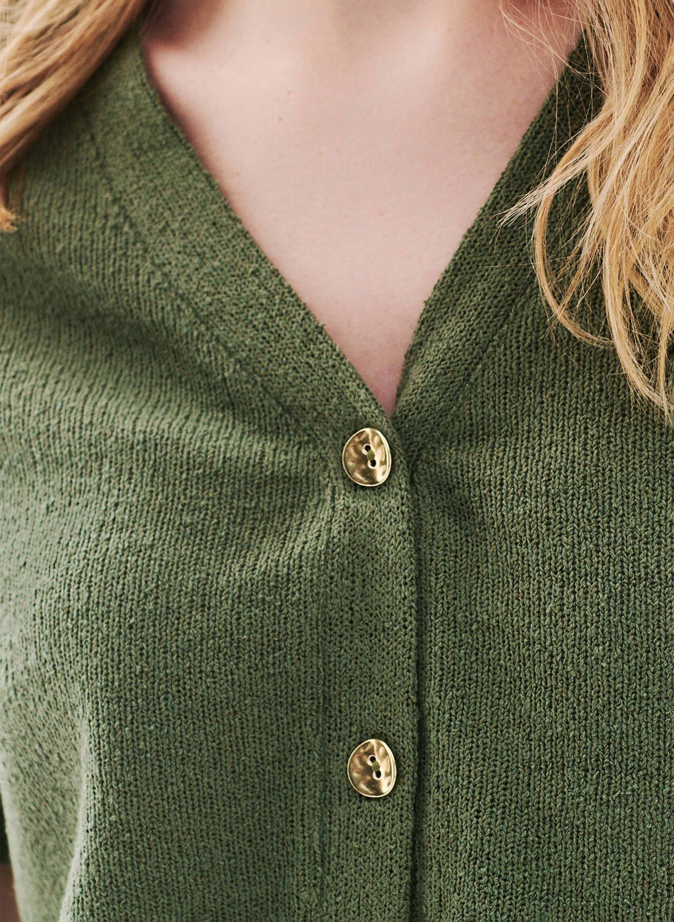 Effy - Oberteil mit V-Ausschnitt CAROLL Grun