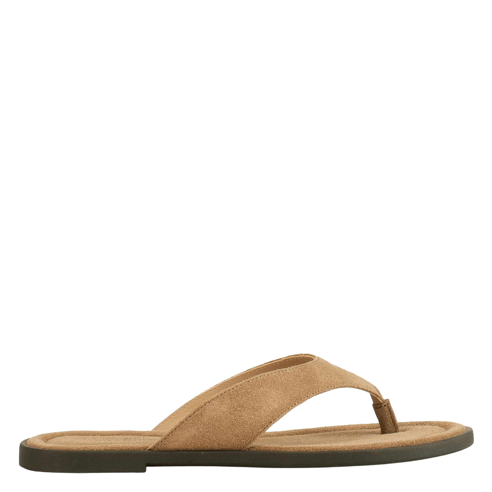 Sandales plate en cuir VAGABOND Beige