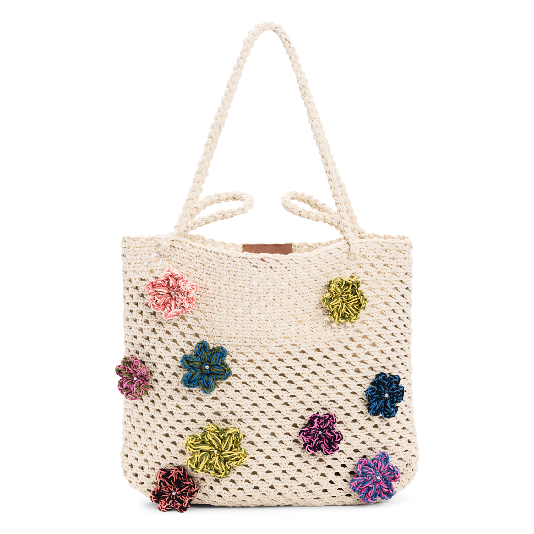 Crochet Shoulder Bag DESIGUAL Multicolored