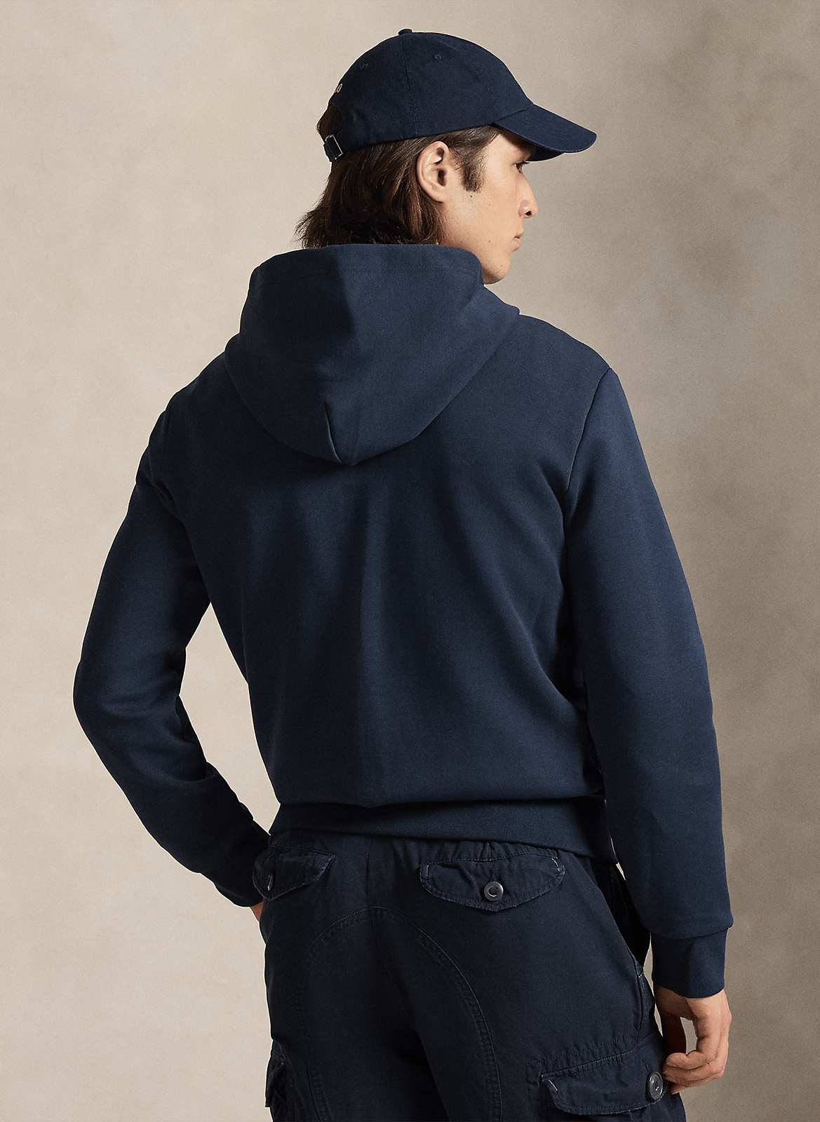Kapuzensweatshirt aus Baumwoll-Mix POLO RALPH LAUREN Blau