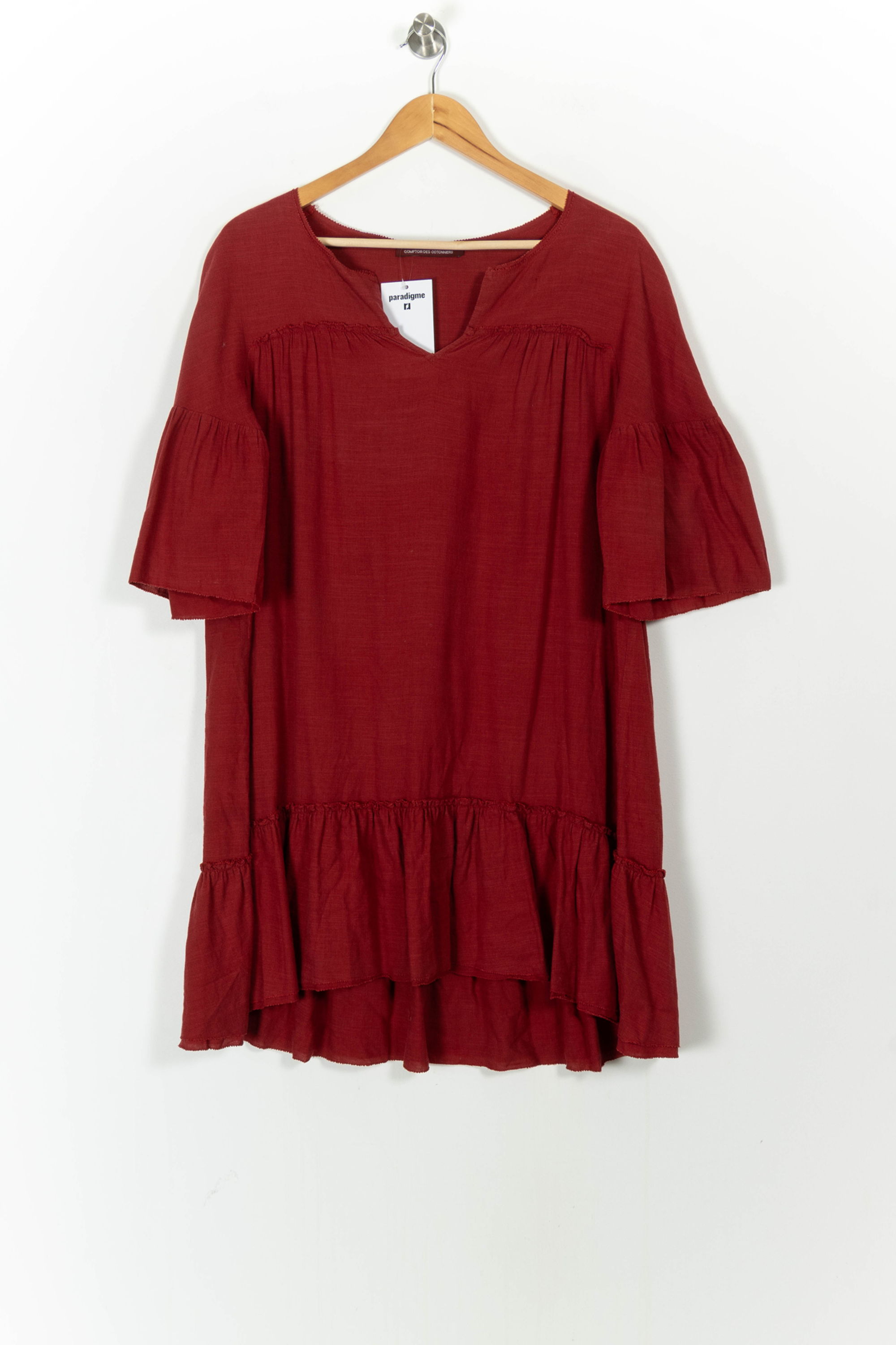 Robe courte & midi COMPTOIR DES COTONNIERS - Seconde main Rouge