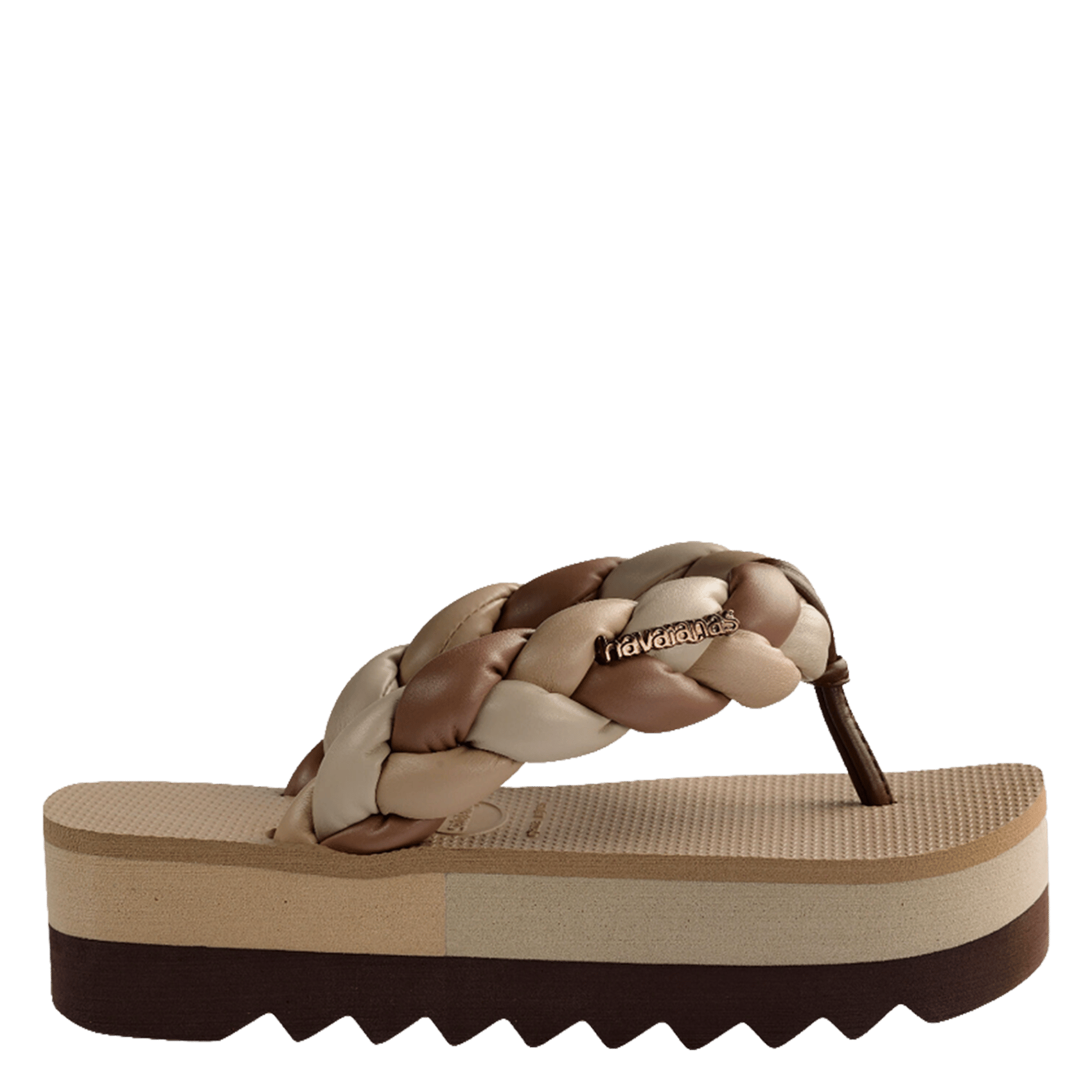 Keilabsatz-Sandalen HAVAIANAS Braun