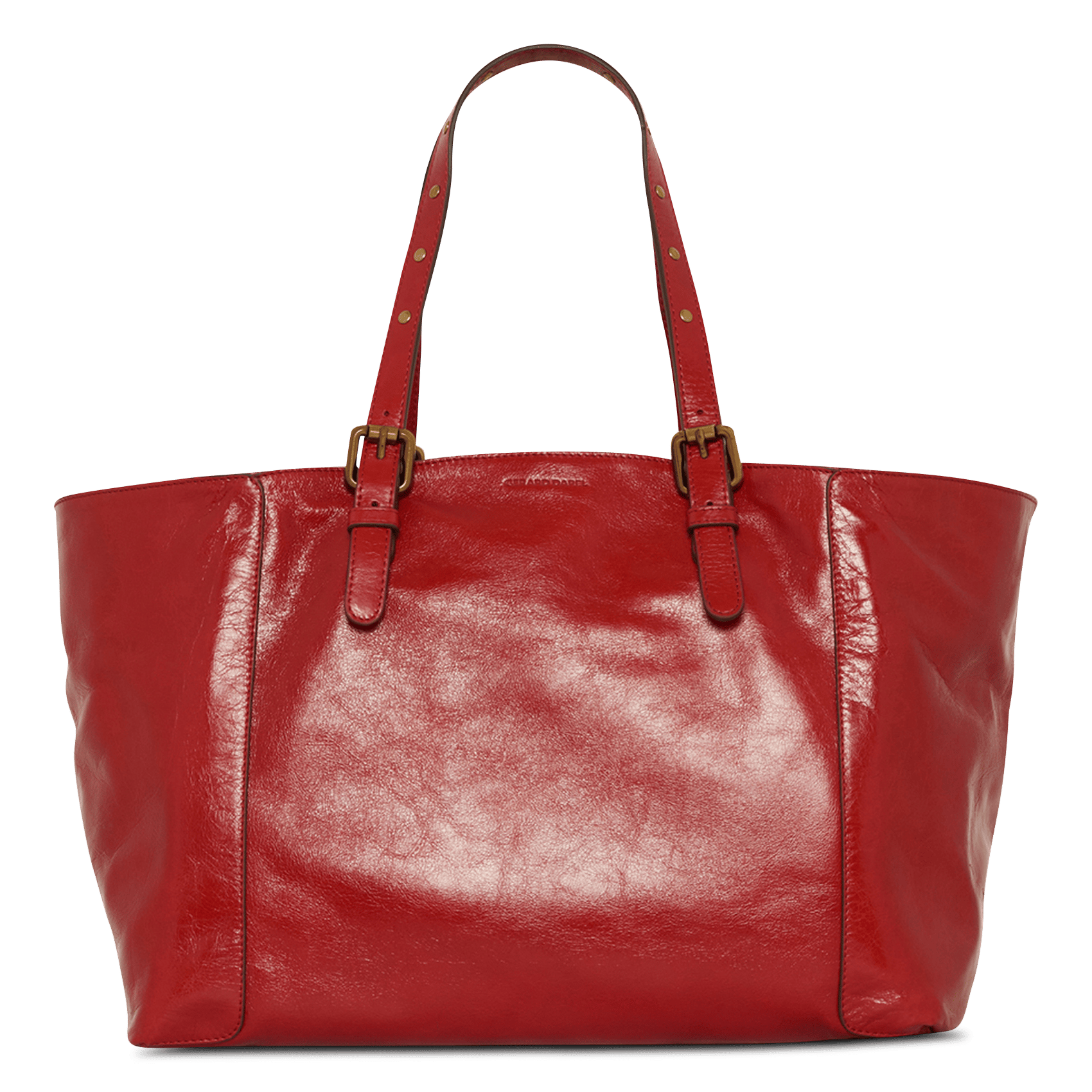 Bolso al hombro de piel GERARD DAREL Rojo