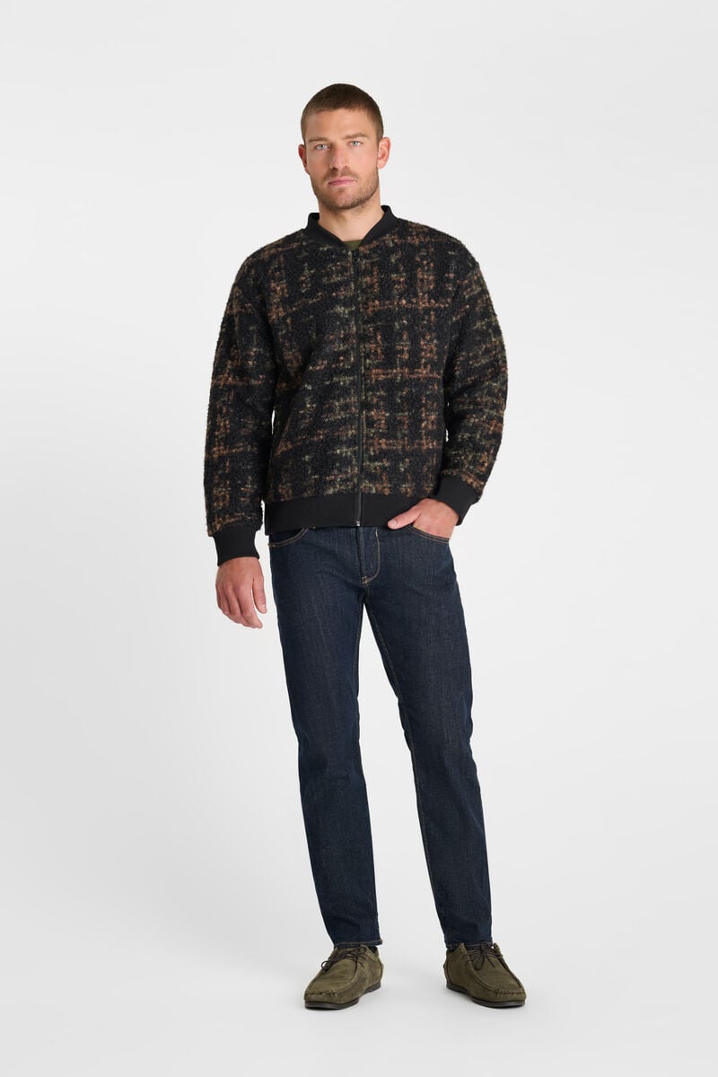 Cardigan bisal LE TEMPS DES CERISES Noir
