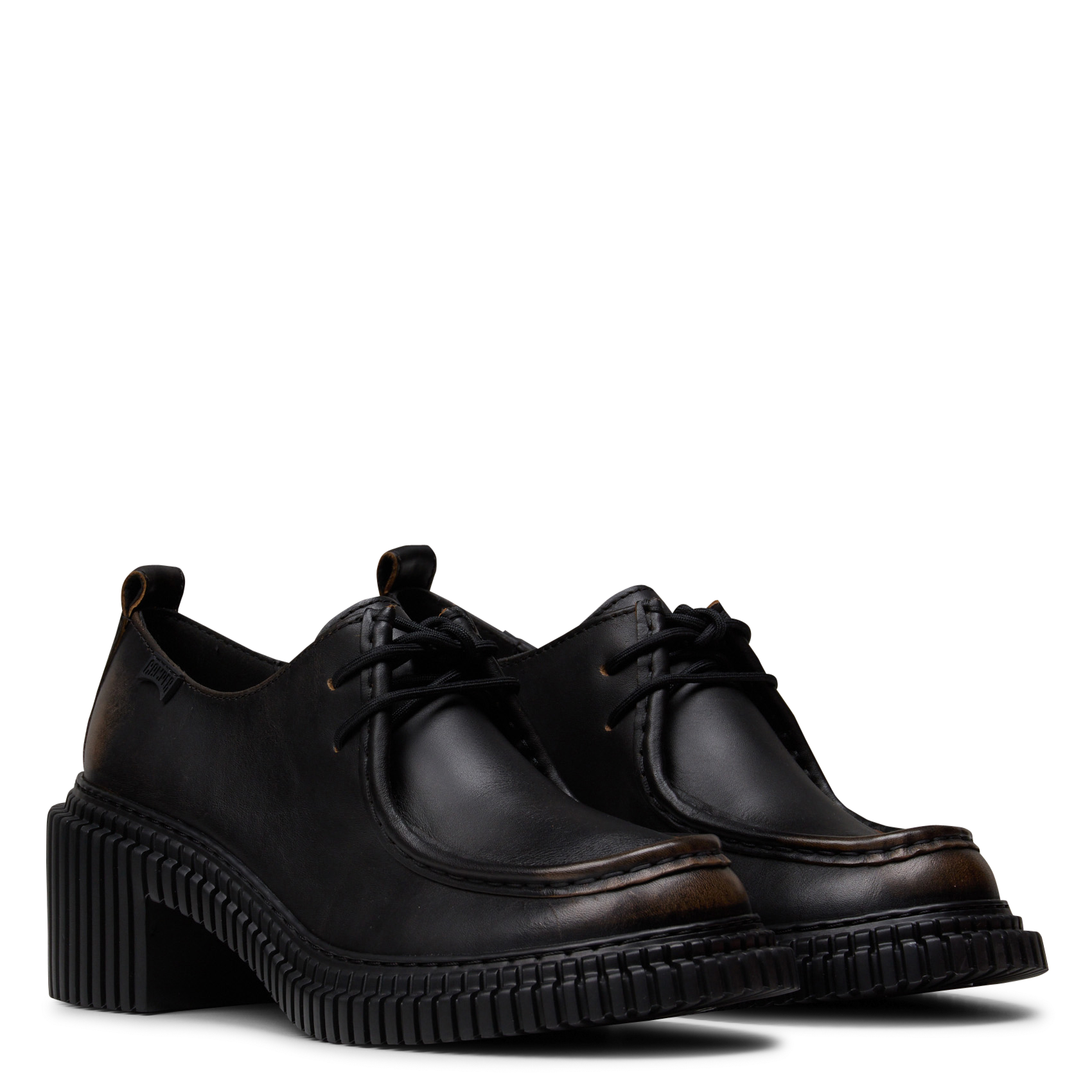 Leather Derby shoes CAMPER Multicolored