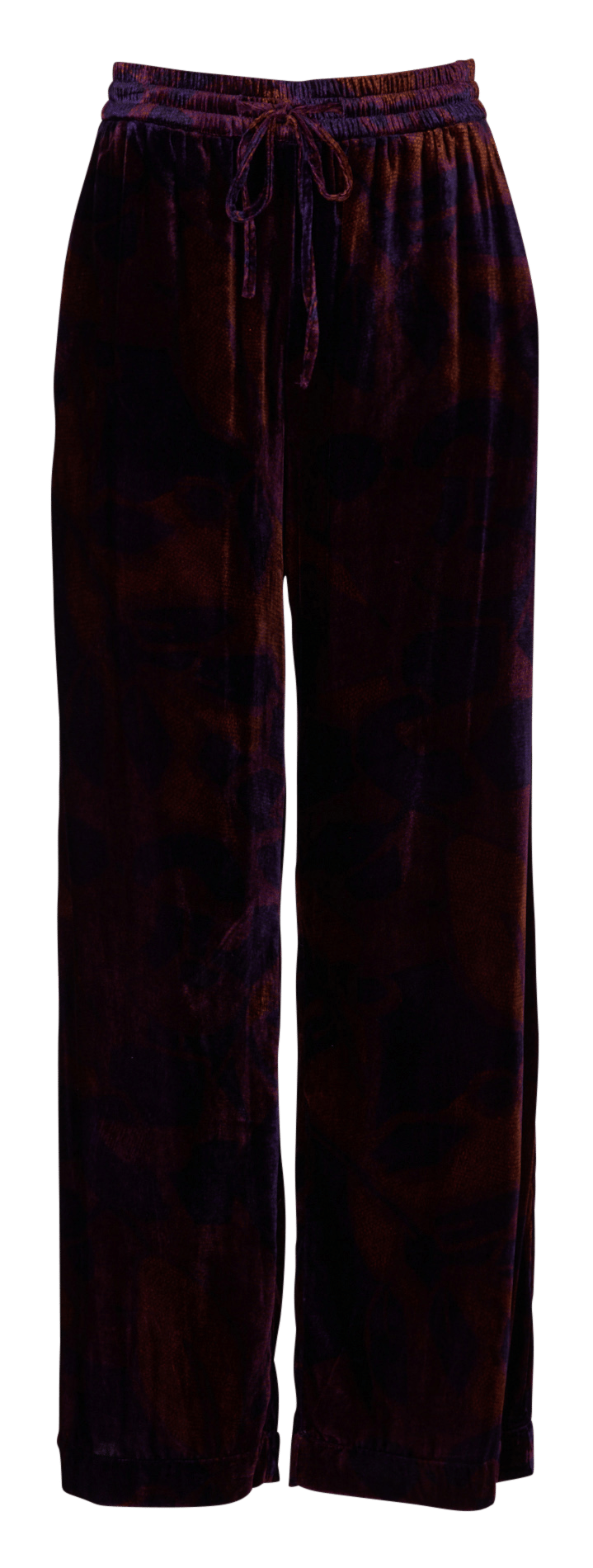 Pantalon large en velours  LA FEE MARABOUTEE Multicolore