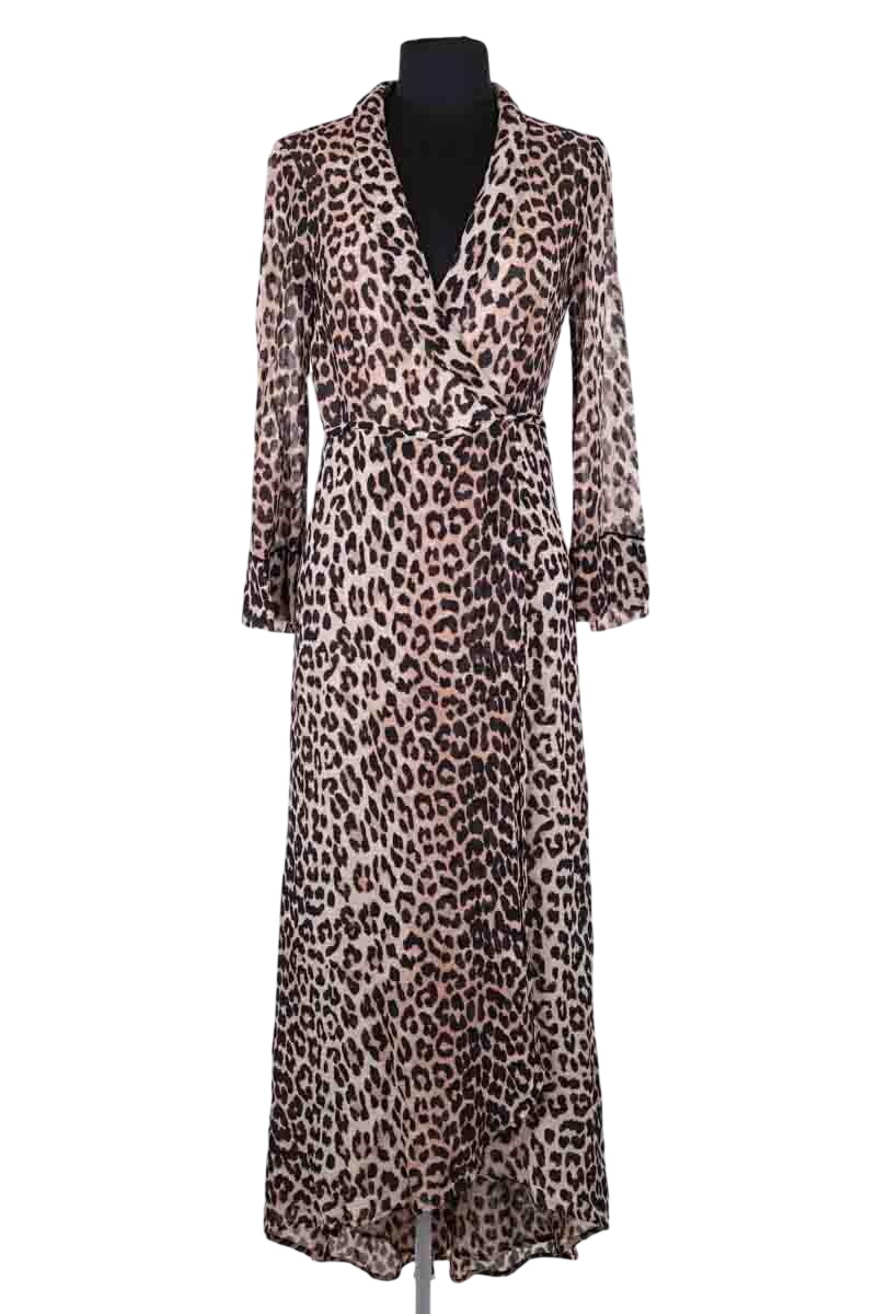 Dress GANNI - Seconde Main Brown