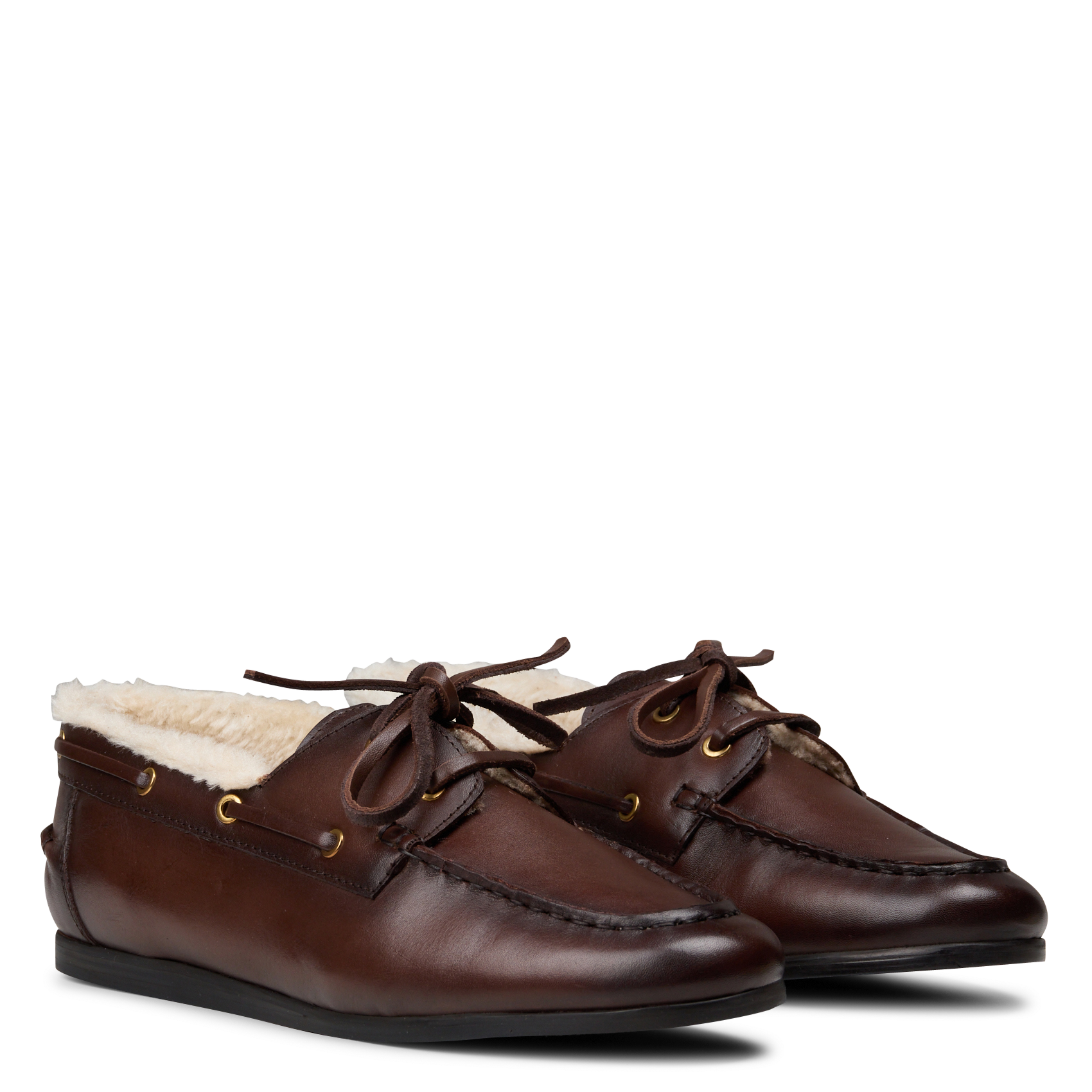 Mocassins en cuir MKT Marron