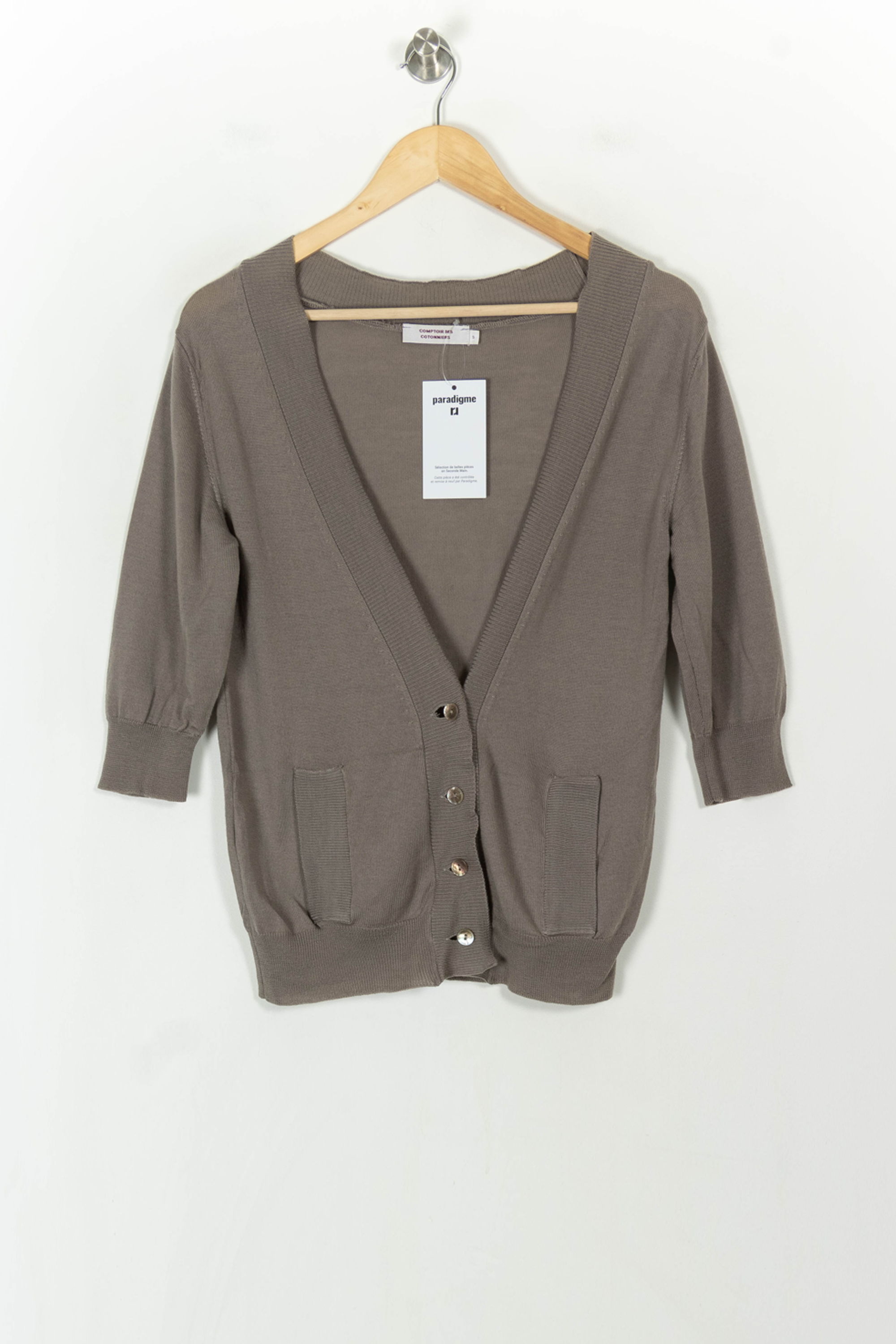 Cardigan COMPTOIR DES COTONNIERS - Seconde main Brown