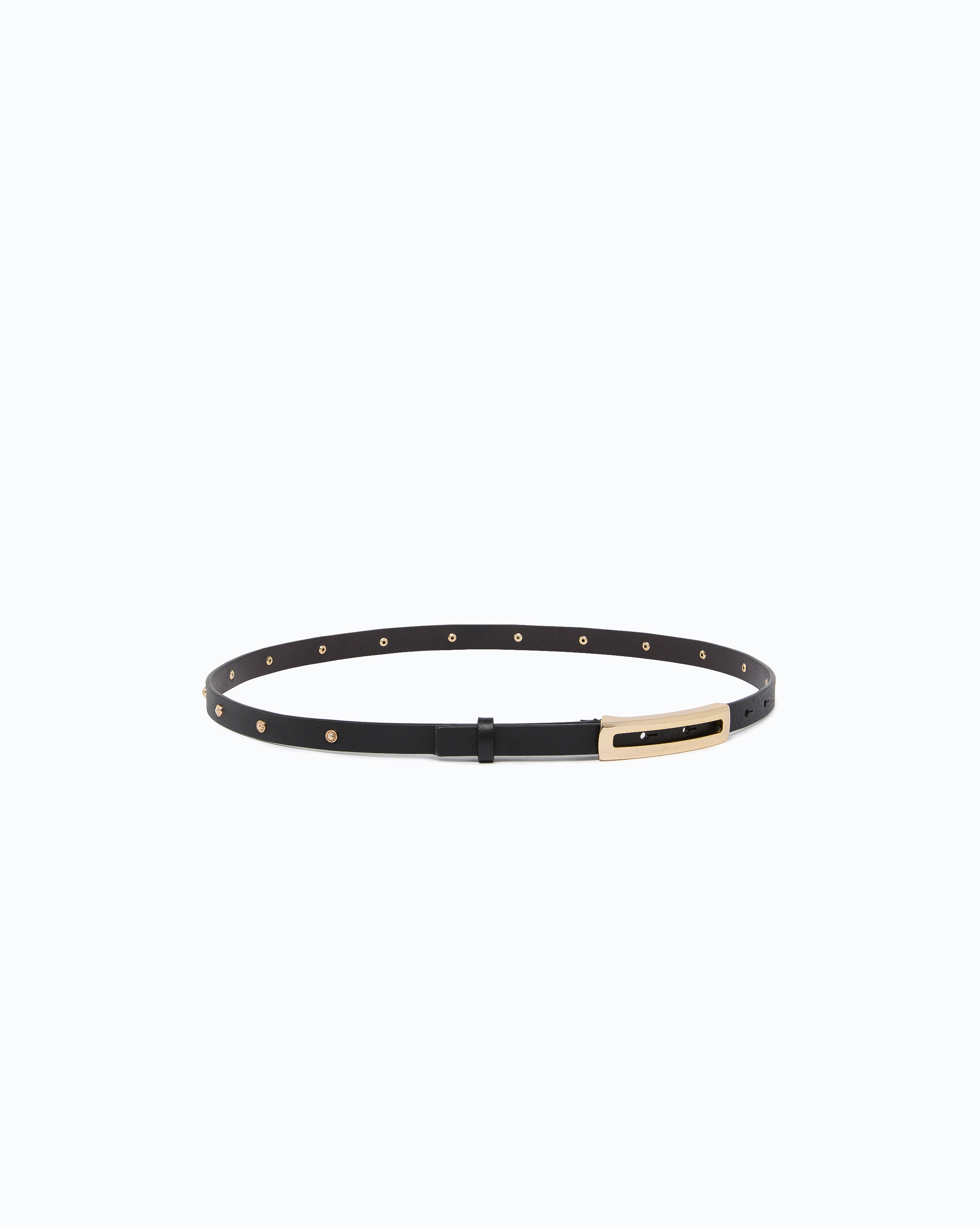 1 cm belt with jewel studs PINKO Multicolored