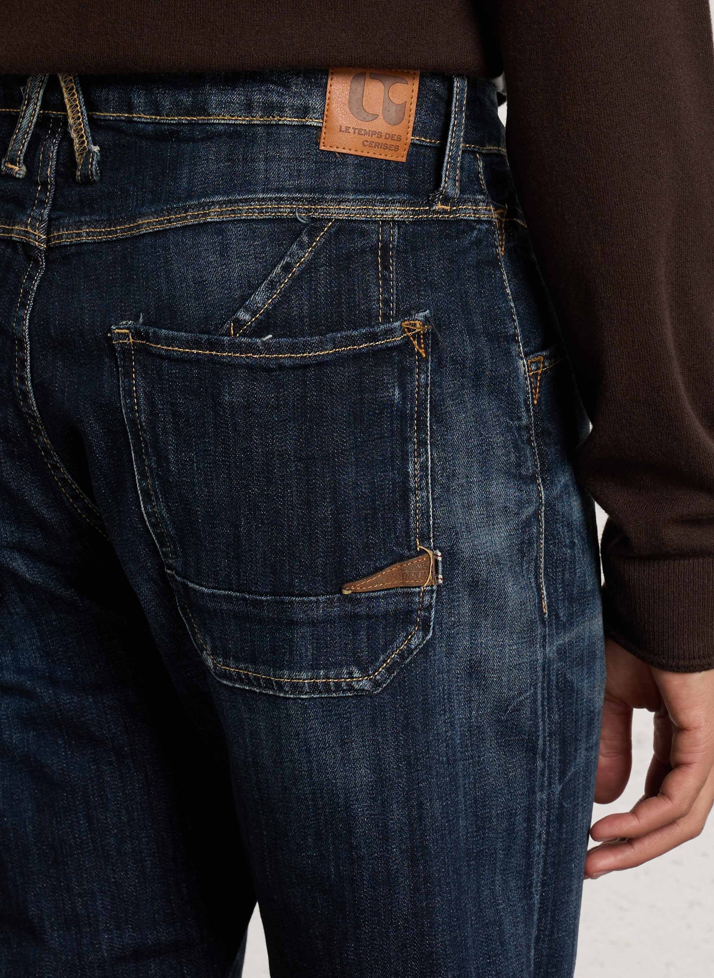 5-pocket slim-fit jeans LE TEMPS DES CERISES Blue