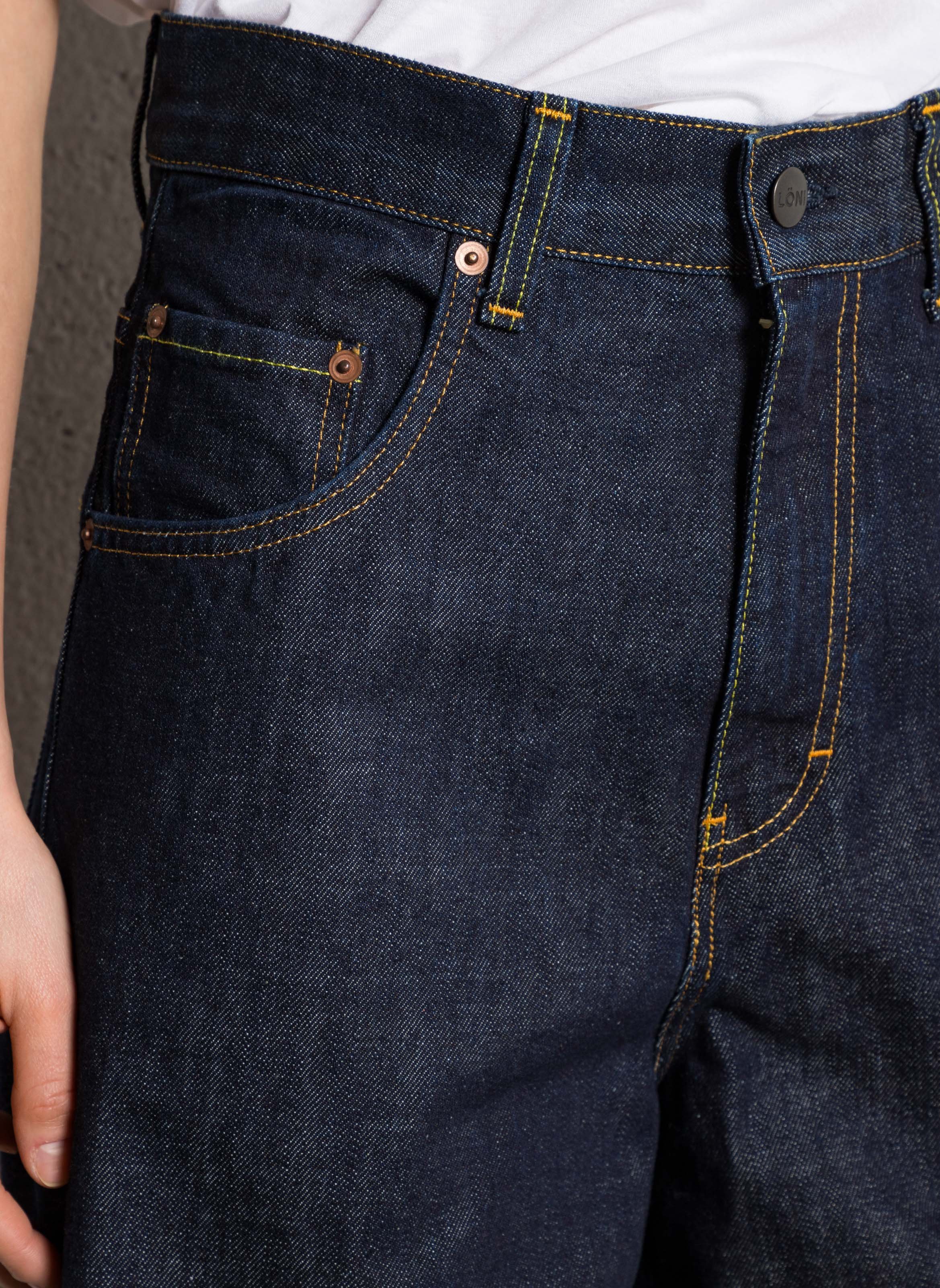 Jean large taille haute MARGAUX LONNBERG Bleu