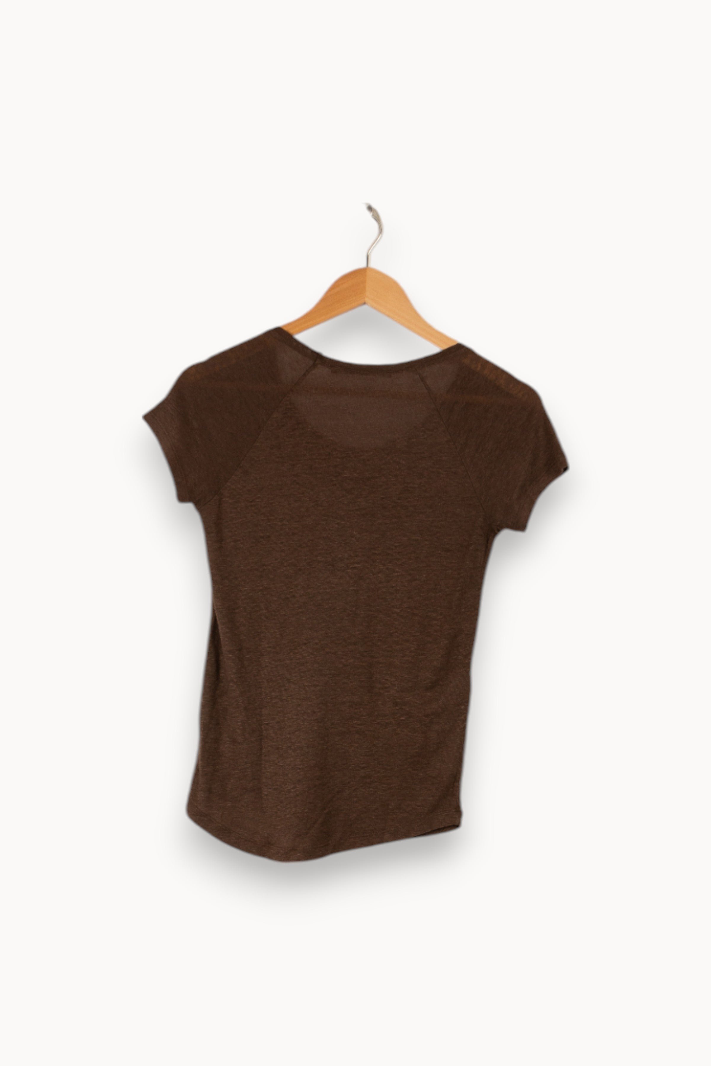 Tommy Badge T-shirt COMPTOIR DES COTONNIERS - Seconde main Brown