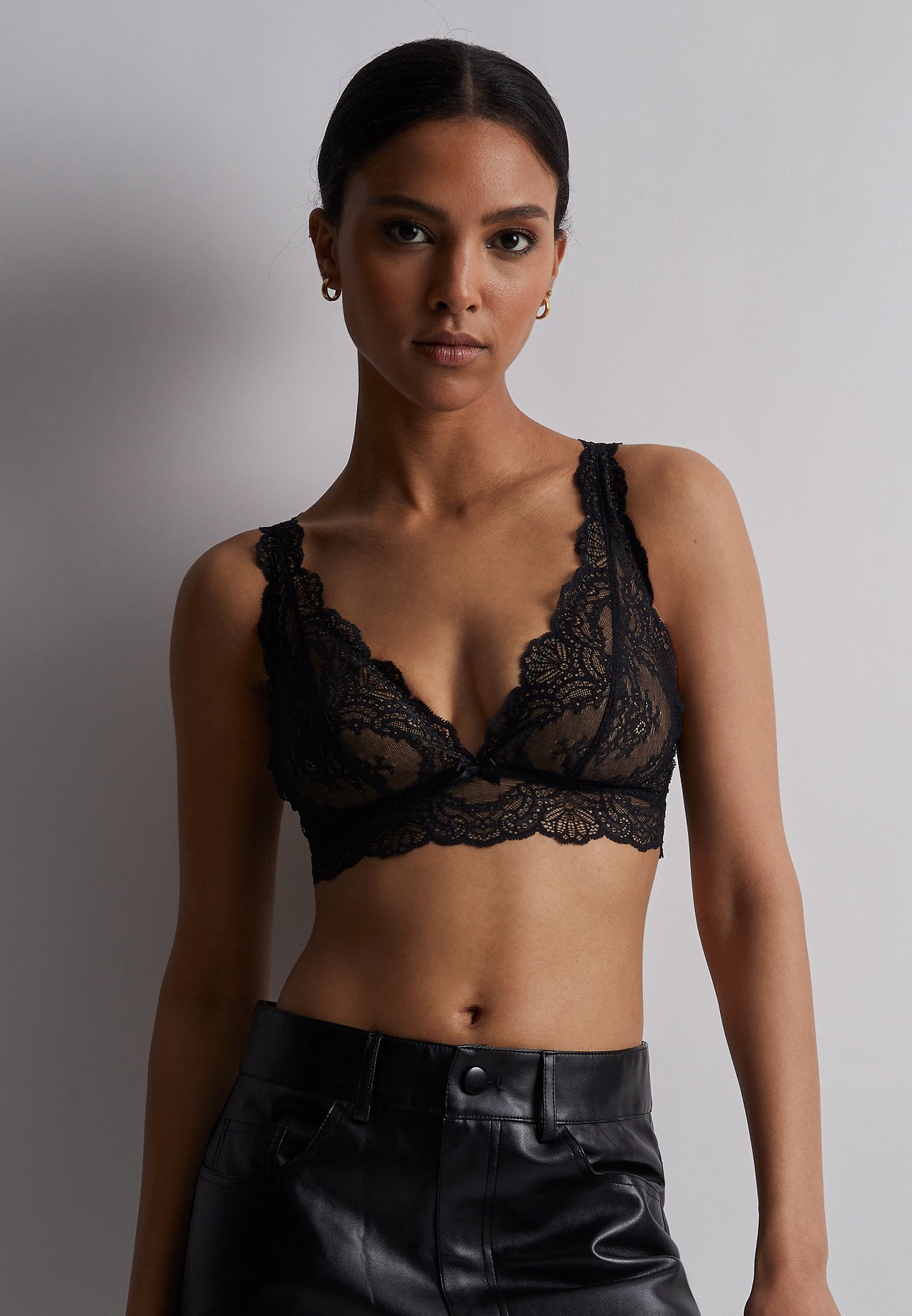 Triangle bralette BlackAUBADE