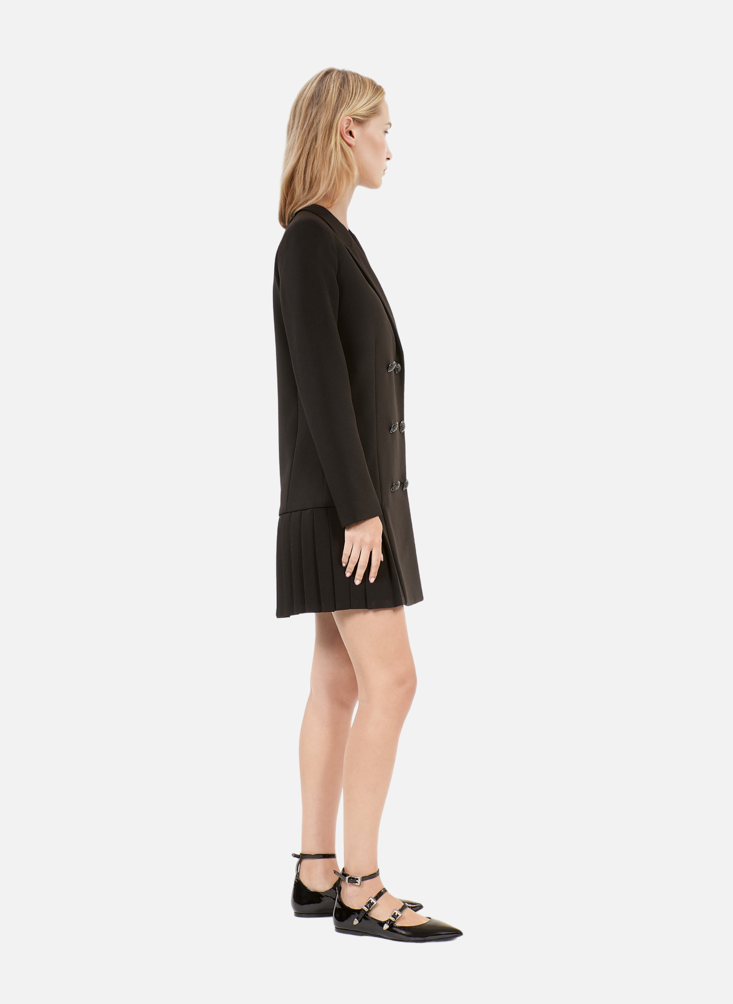 Short tailored dress THE KOOPLES Black