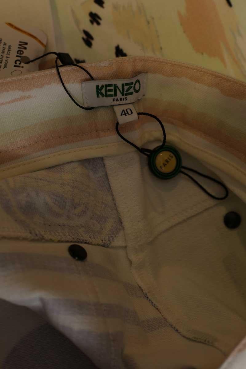 Cotton jeans KENZO - SECONDE MAIN Multicolored