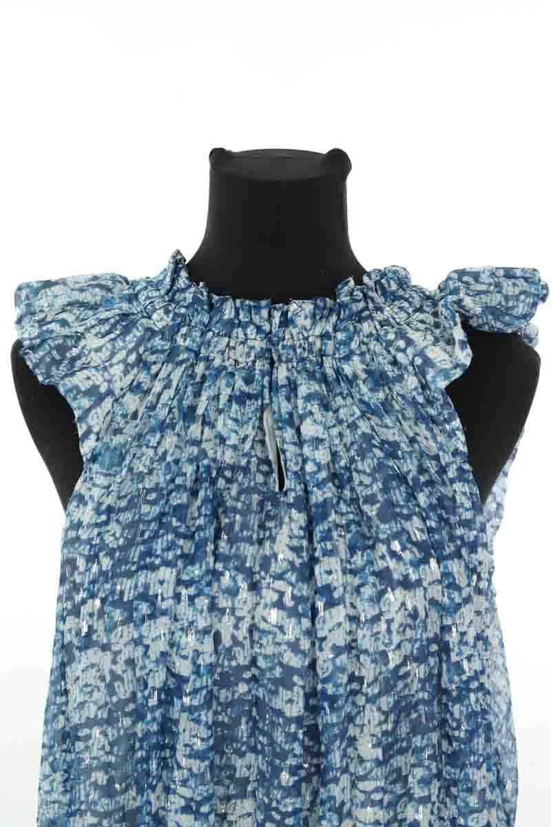 Polo shirt ISABEL MARANT ÉTOILE - SECONDE MAIN Blue