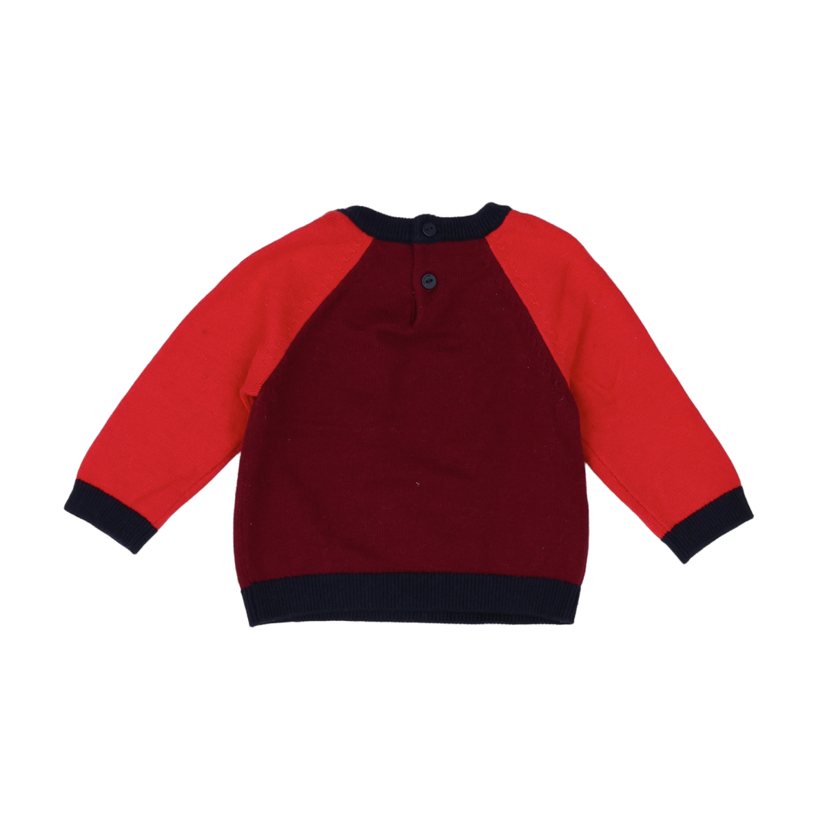Red baby sweatshirt - 12 months JACADI - Seconde Main Red