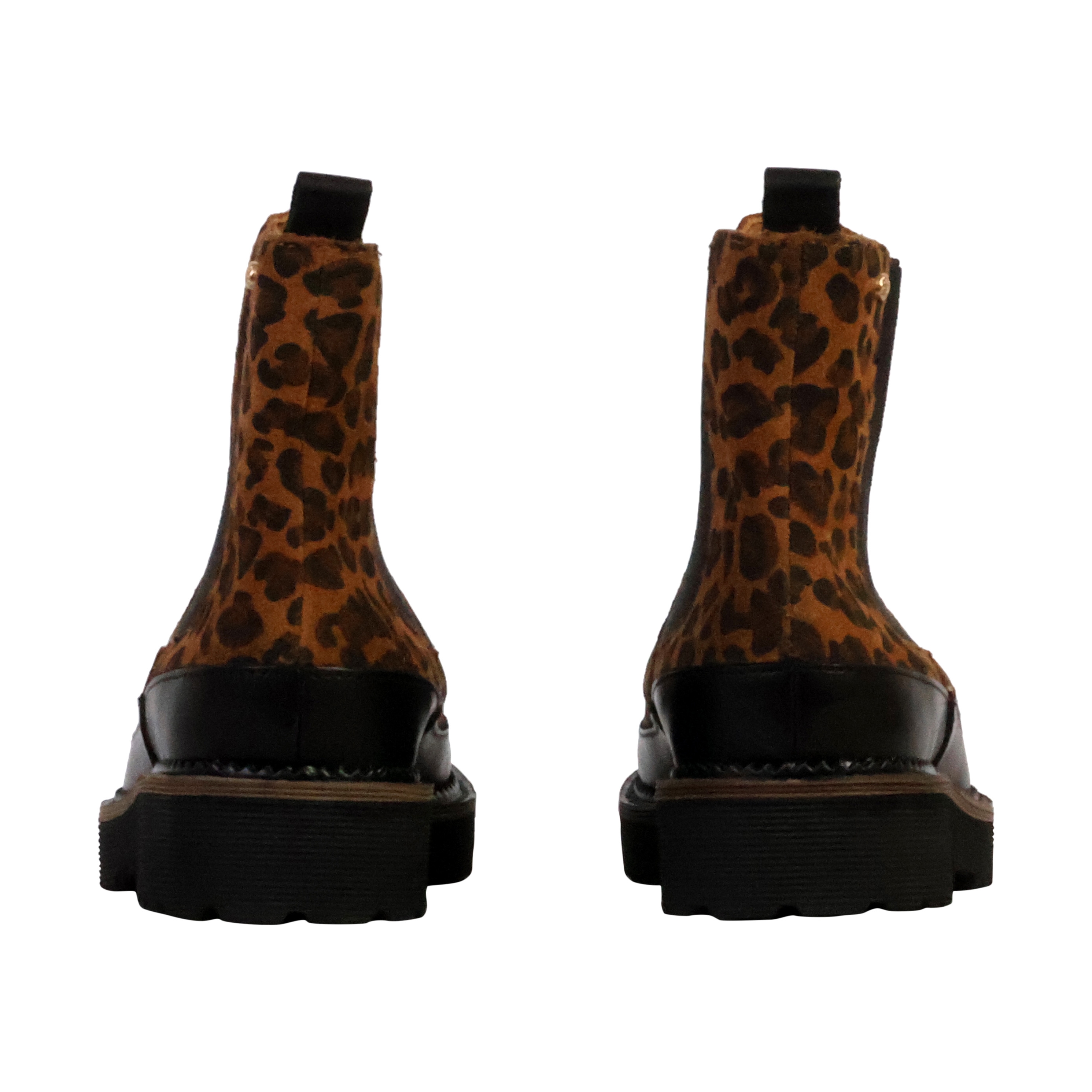 Olivia leather ankle boot Brown